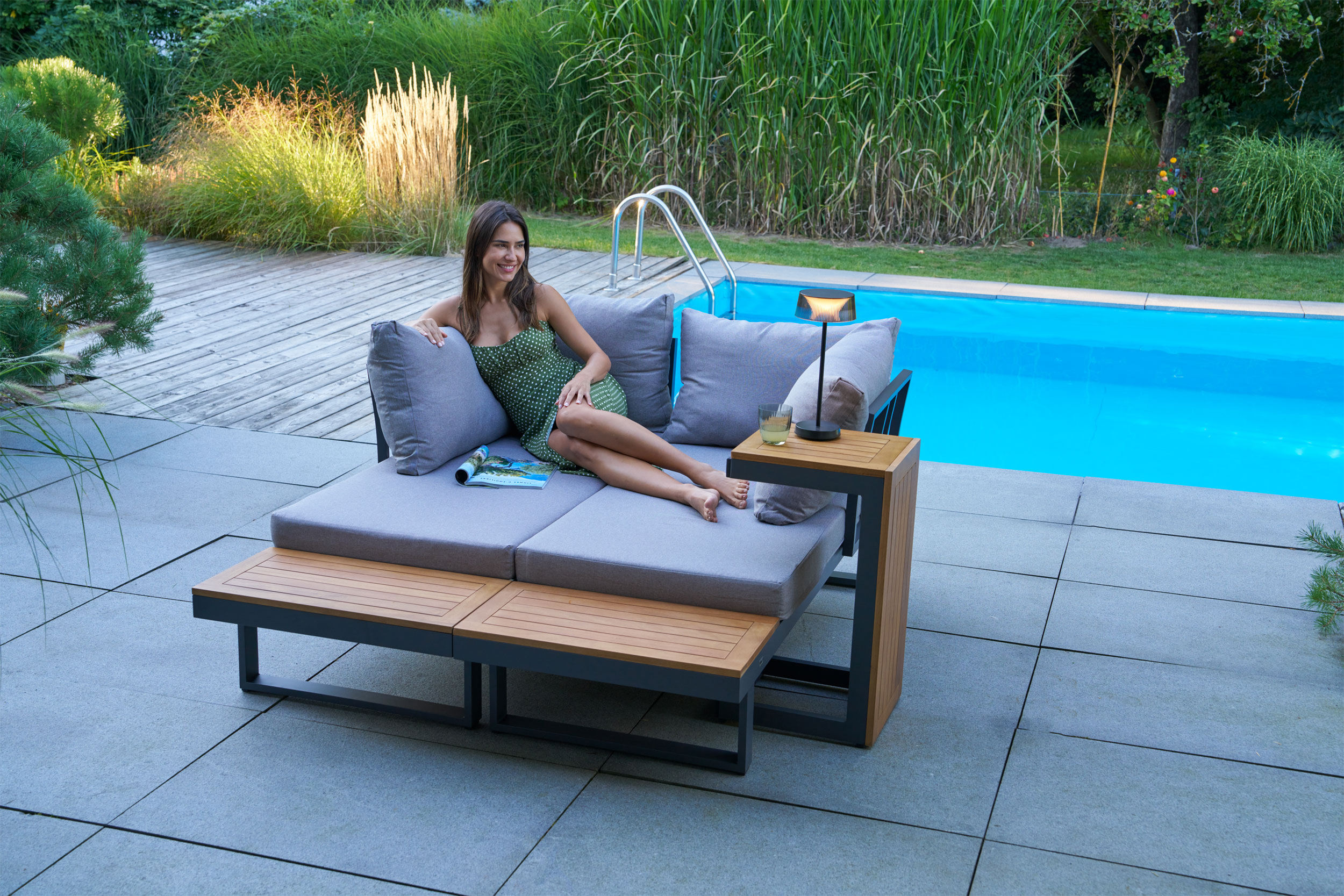 OUTDOOR Gartenlounge variabel stellbar image number 5