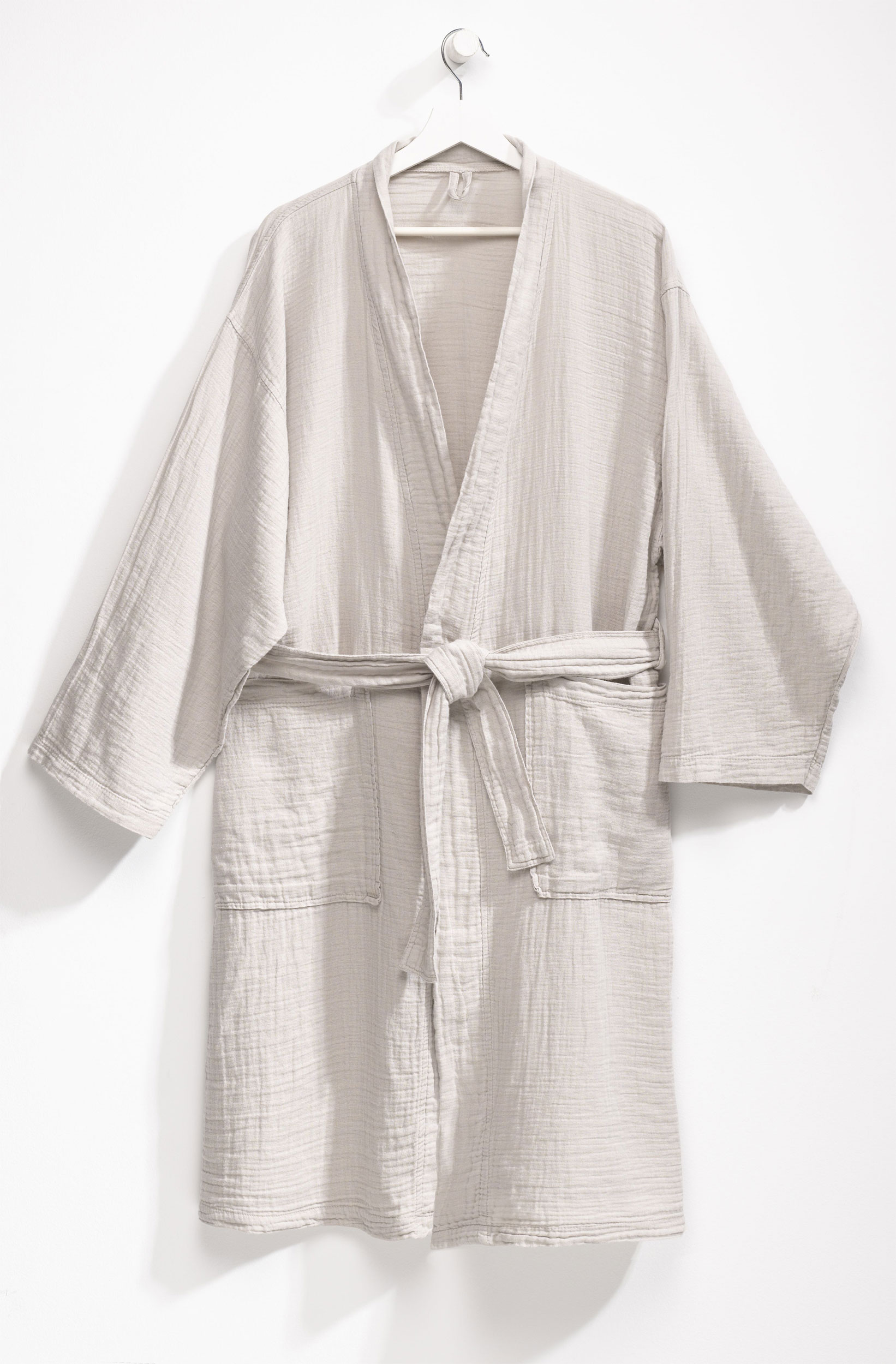 casa NOVA Leichter Musselin Bademantel image number 1