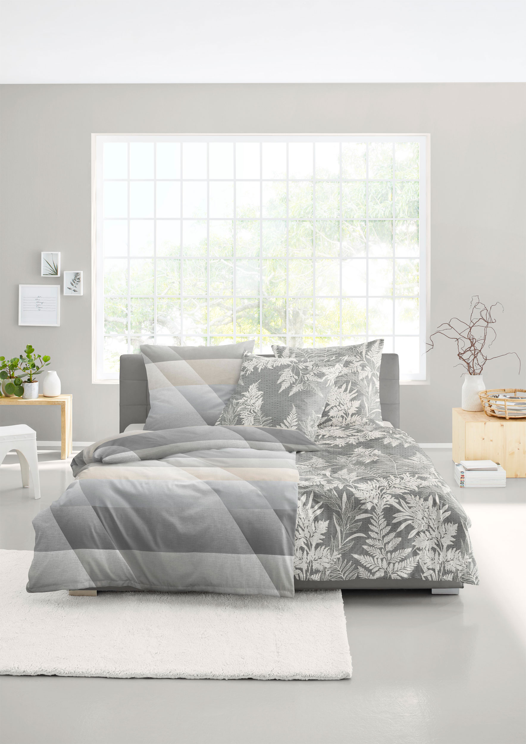 Irisette Seersucker-Bettw&auml;sche image number 3