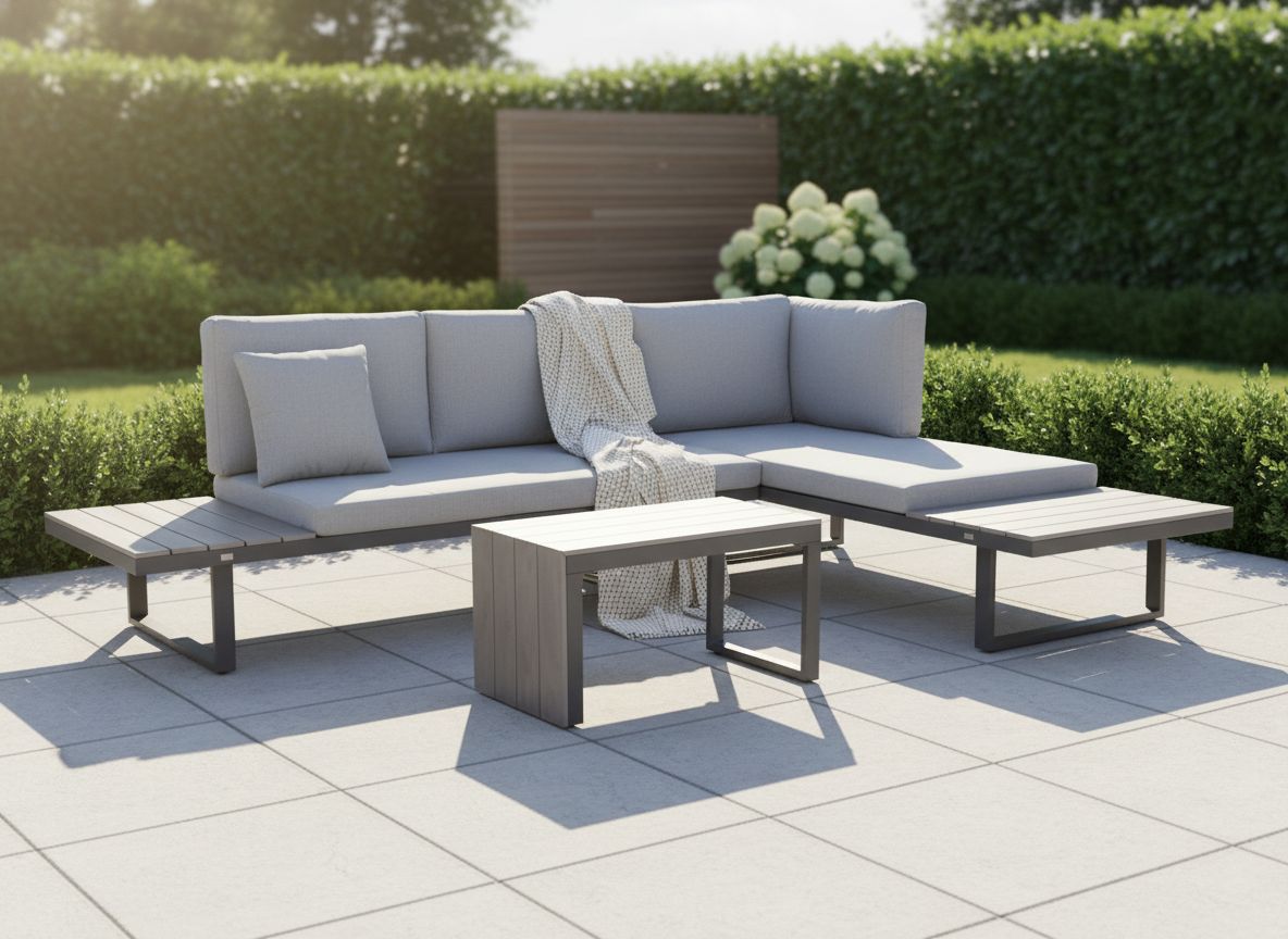 OUTDOOR Gartenlounge Alu/Polywood image number 2