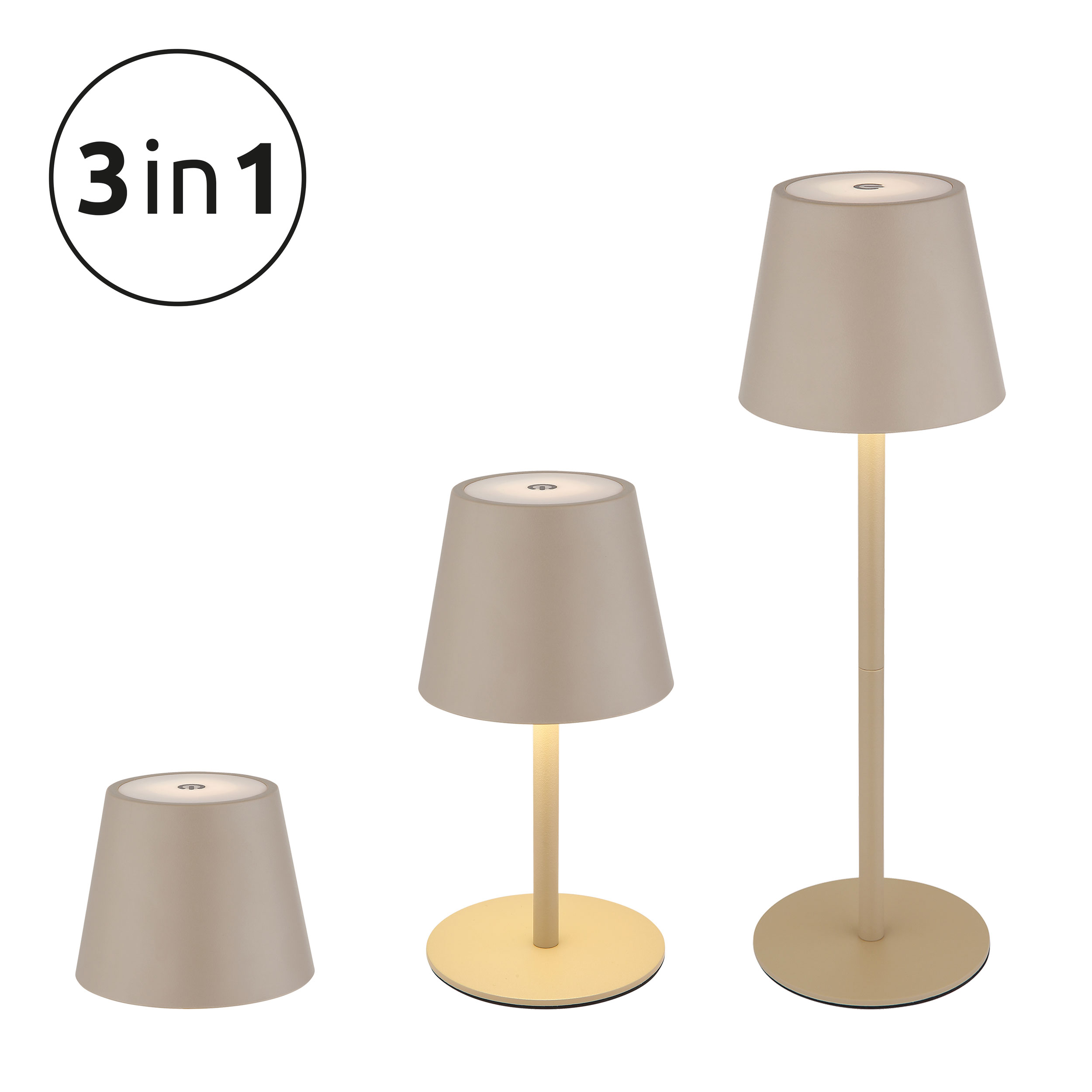 Globo LED - Akku - Tischleuchte 1flg image number 7