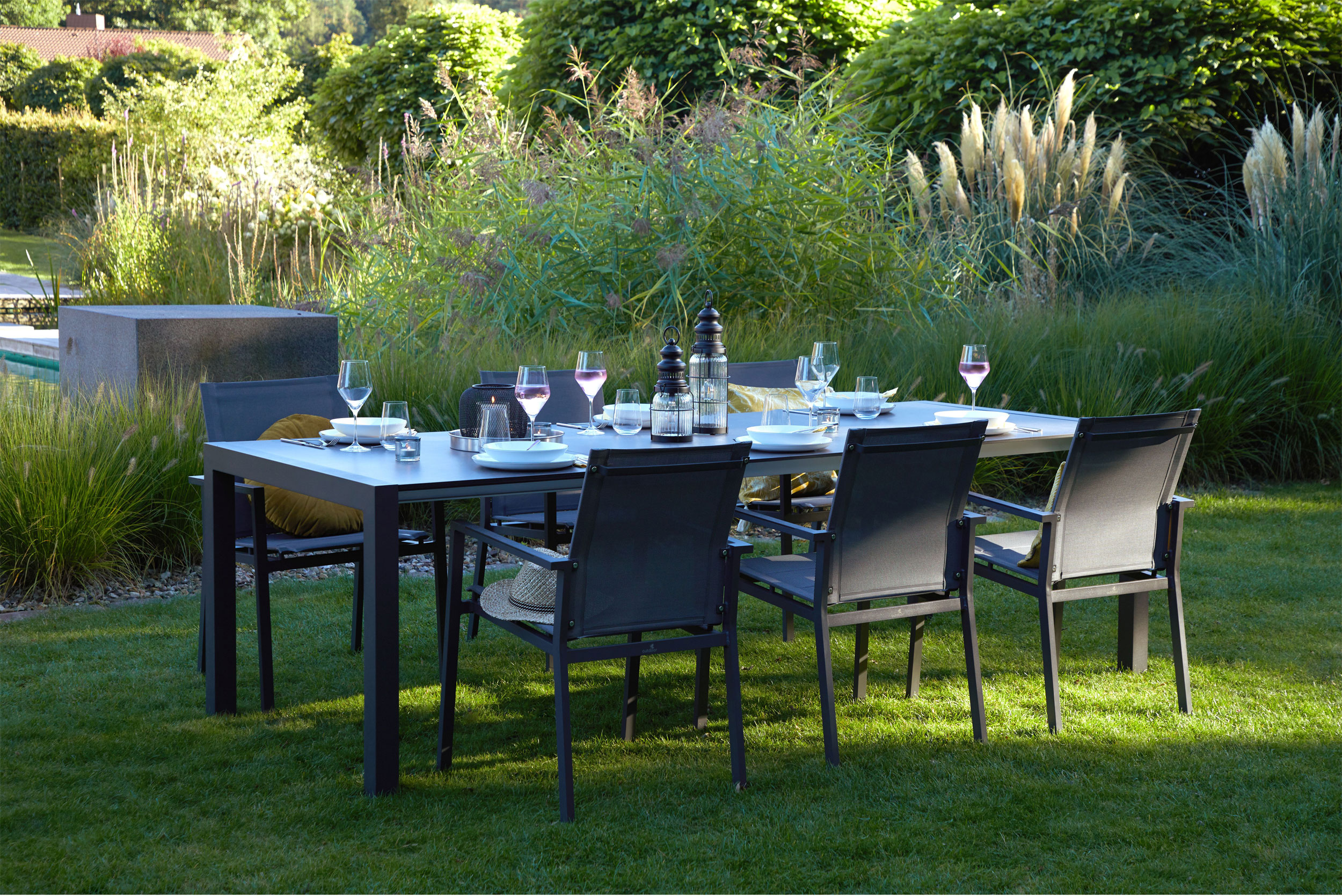 OUTDOOR Gartentisch ausziehbar HPL image number 2