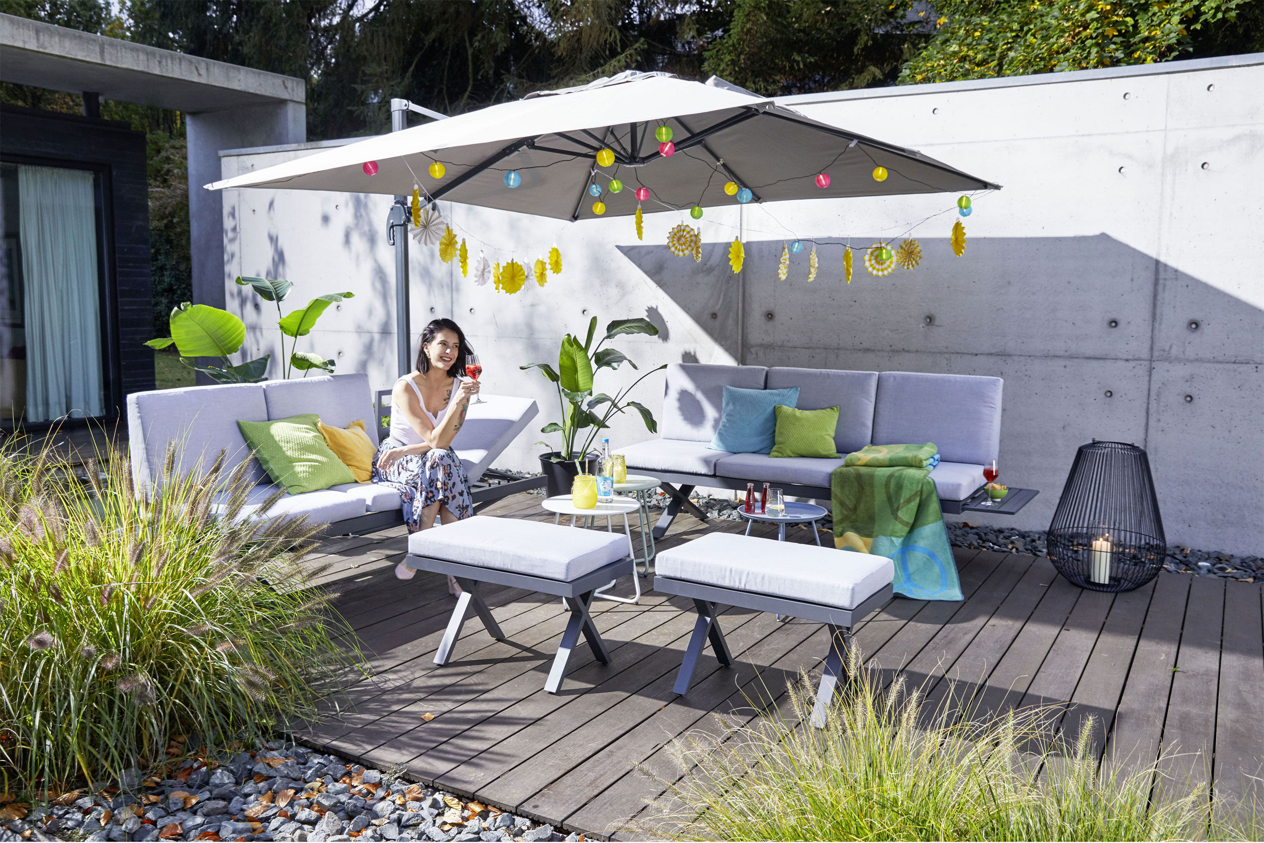 OUTDOOR Gartenhocker/Beistelltisch image number 8