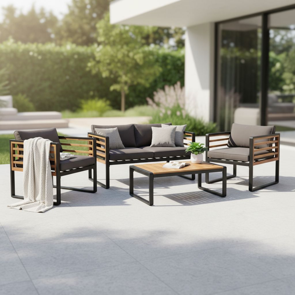 OUTDOOR Garten-Set 4 tlg. image number 2