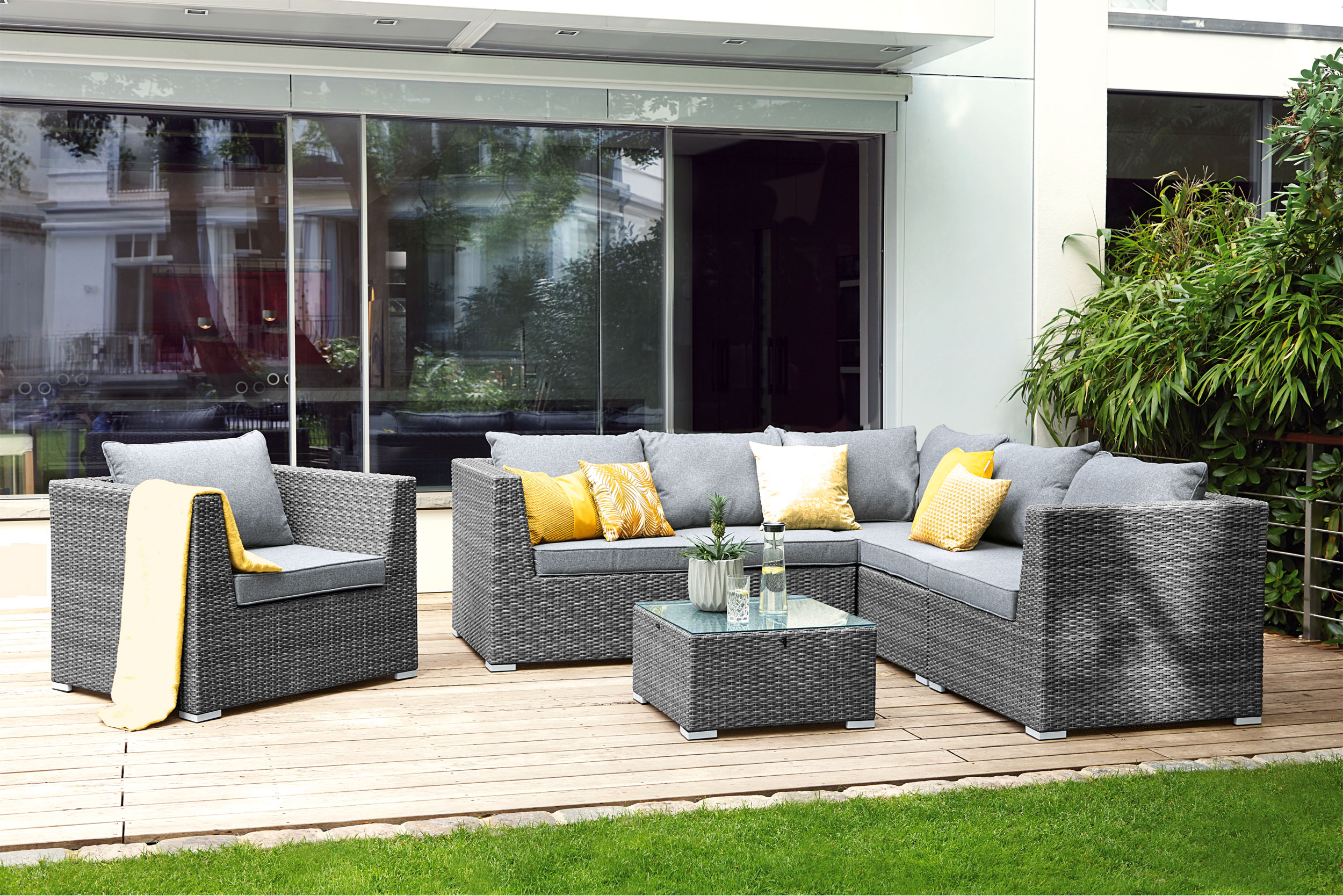 OUTDOOR Gartensofa Eckelement image number 2