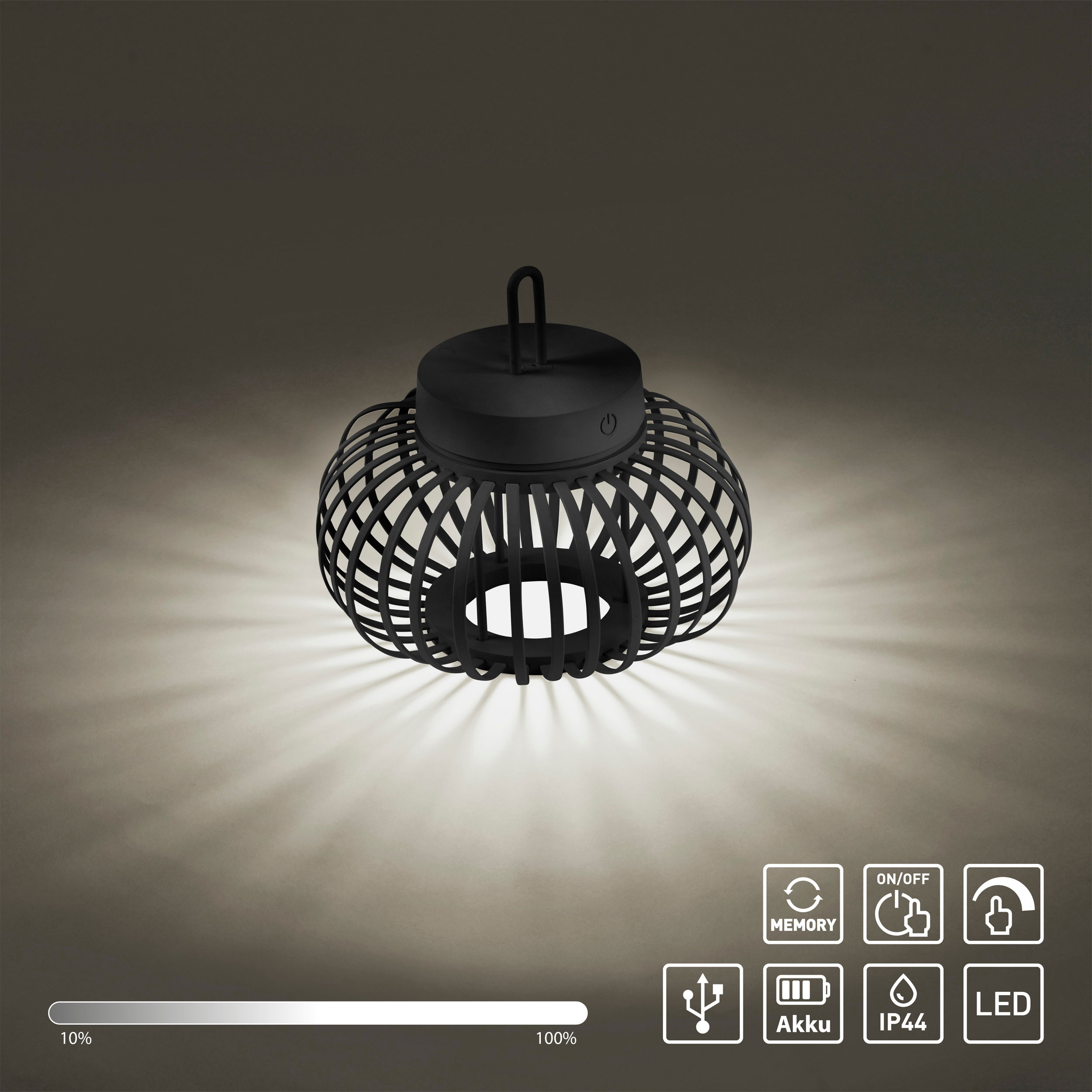 JUST LIGHT LED-Akku-Tischleuchte 1 flg image number 6