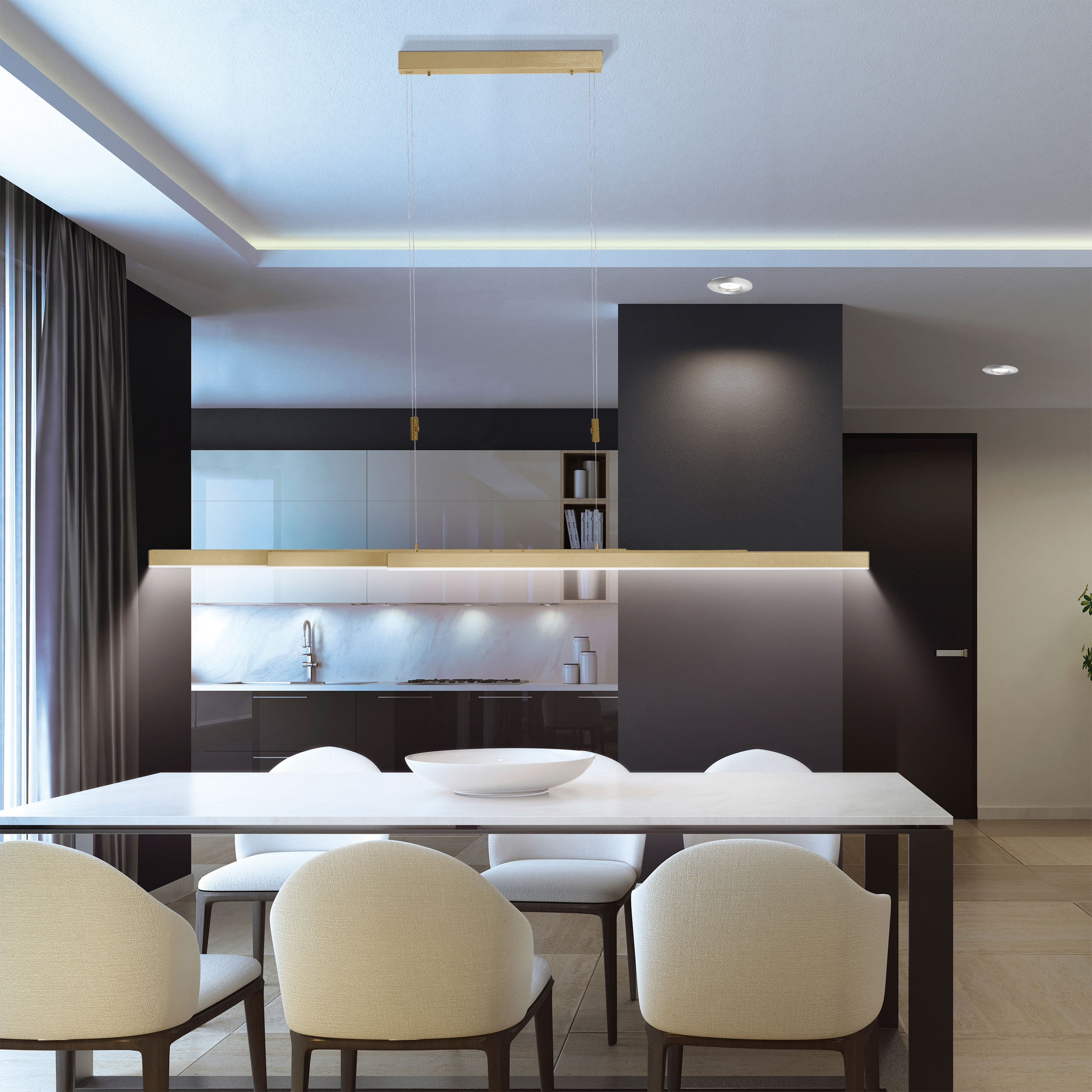 Paul Neuhaus LED-Pendelleuchte 3flg image number 8