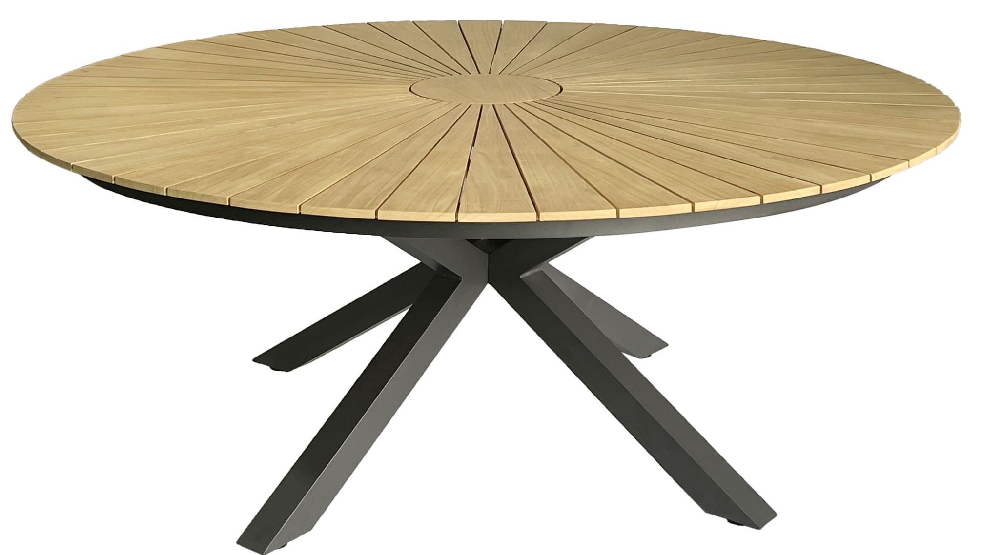 OUTDOOR Teakholz Esstisch rund image number 1