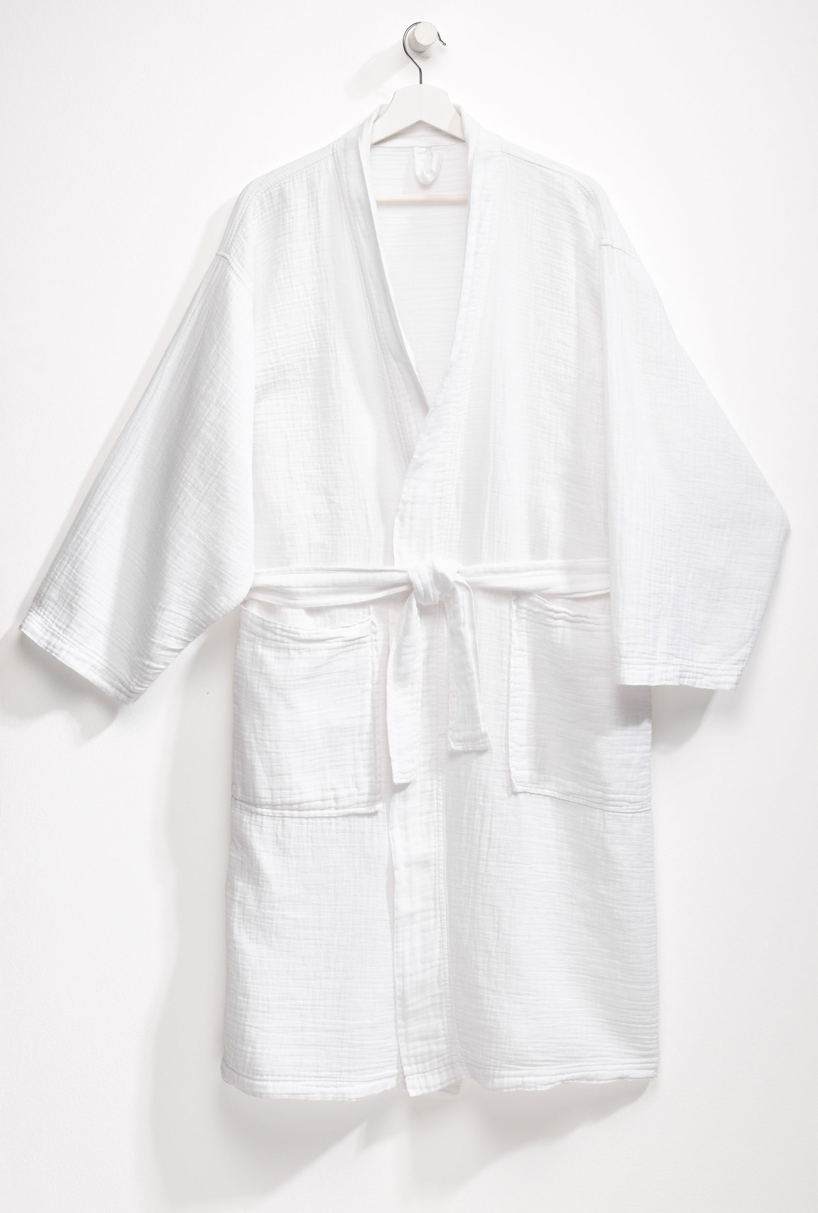 casa NOVA Leichter Musselin Bademantel image number 1