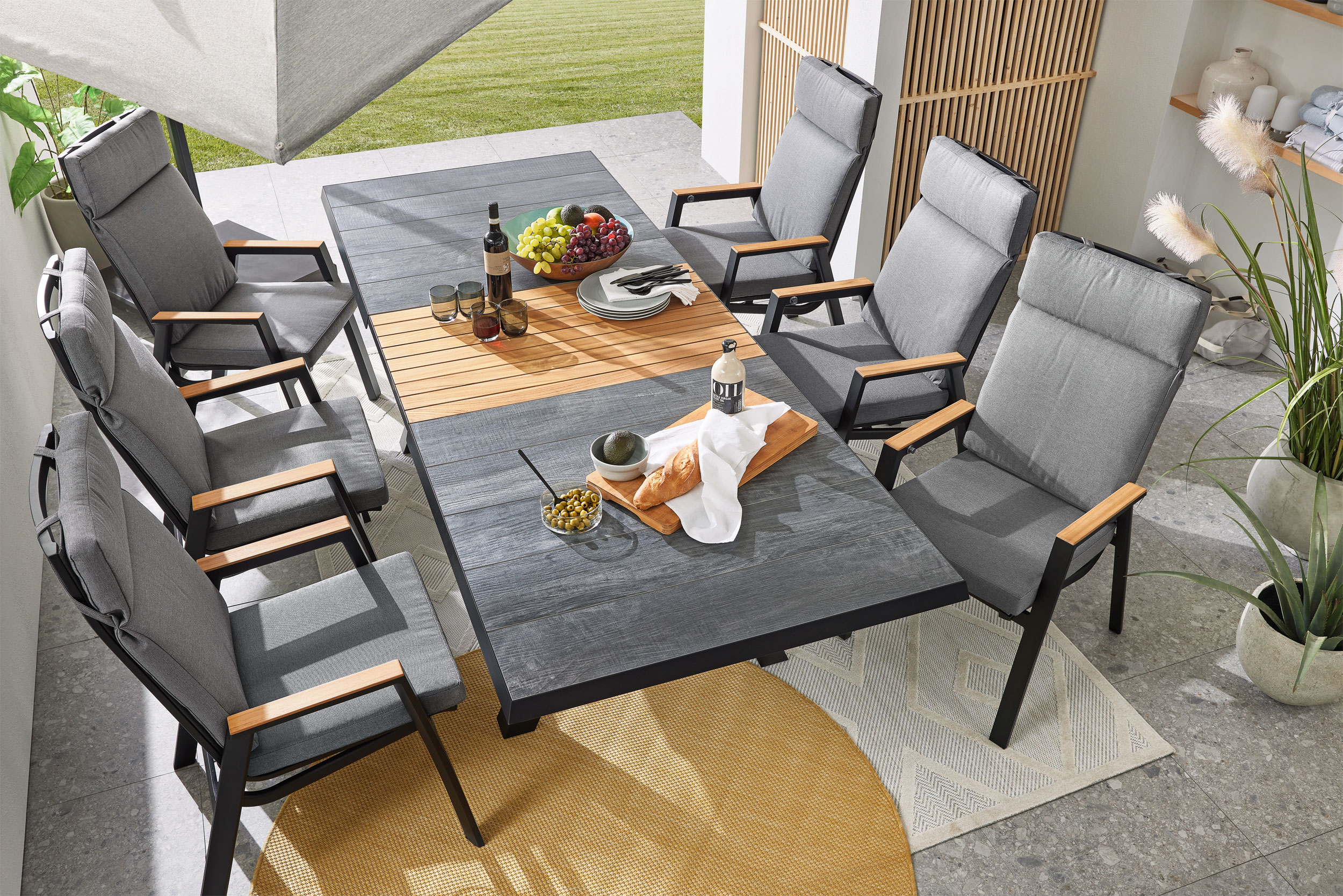 MONDO Gartensessel Relax Move Teak image number 3