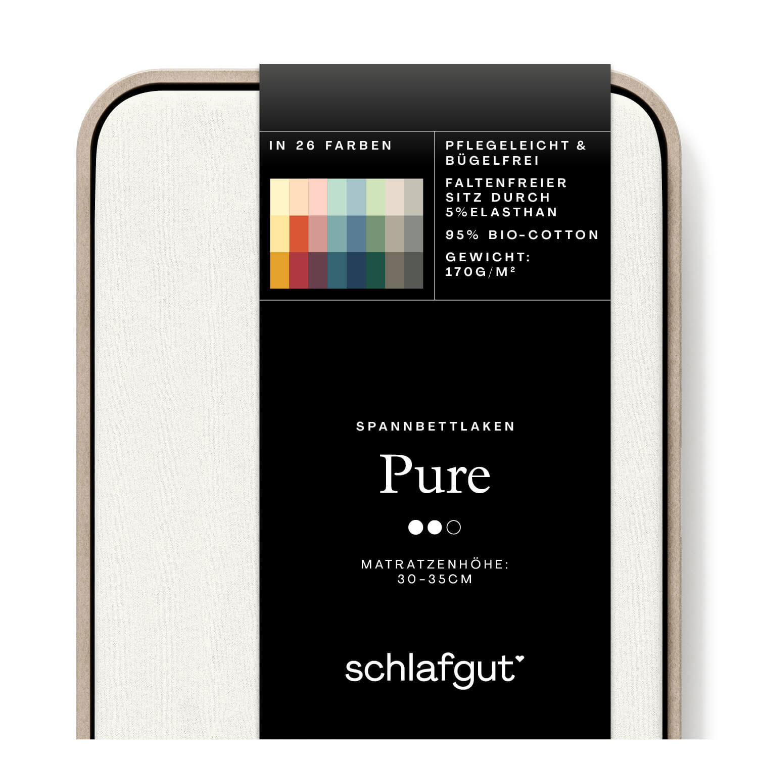 schlafgut Pure-Spannbettlaken image number 4