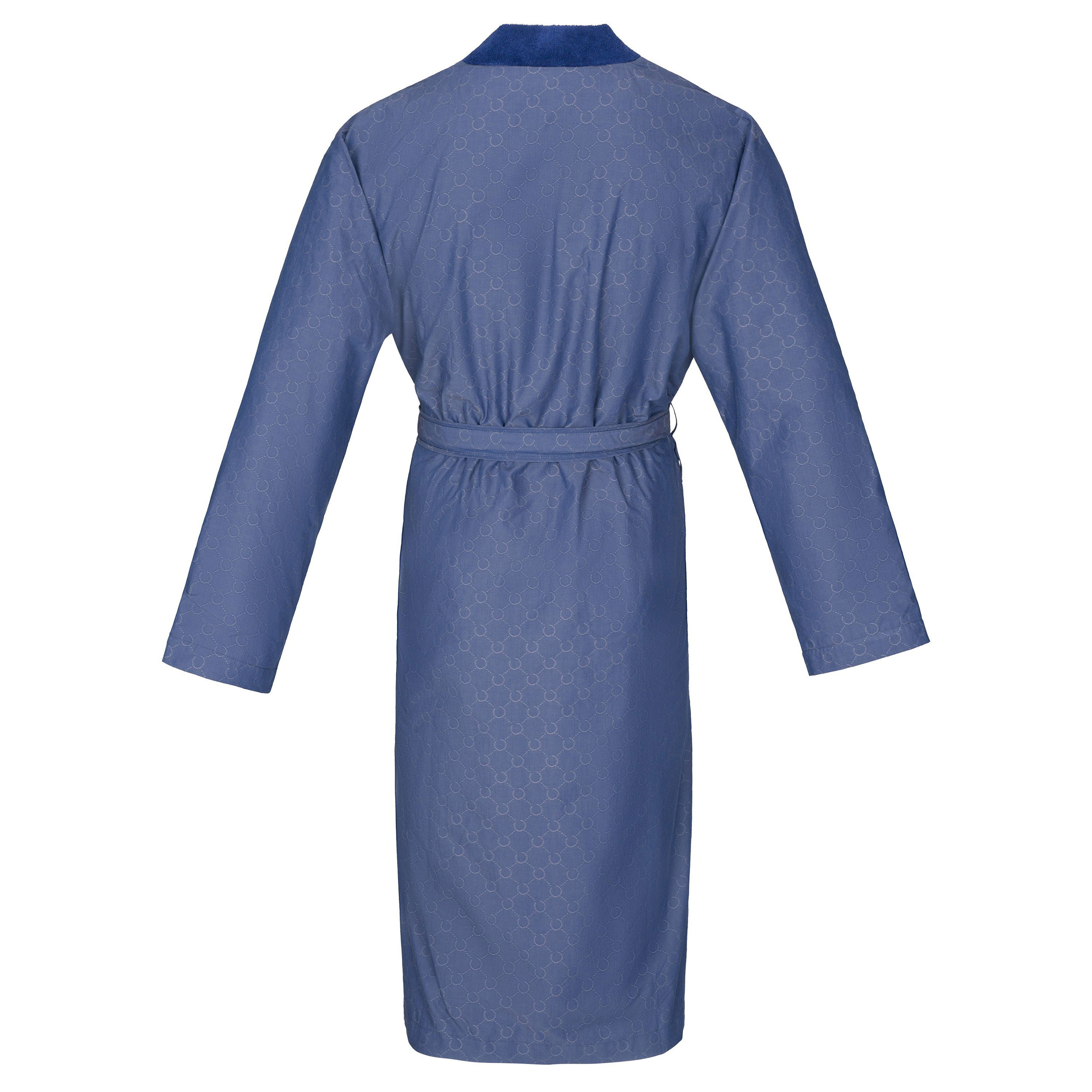 VOSSEN bugatti-Bademantel marine blau image number 2