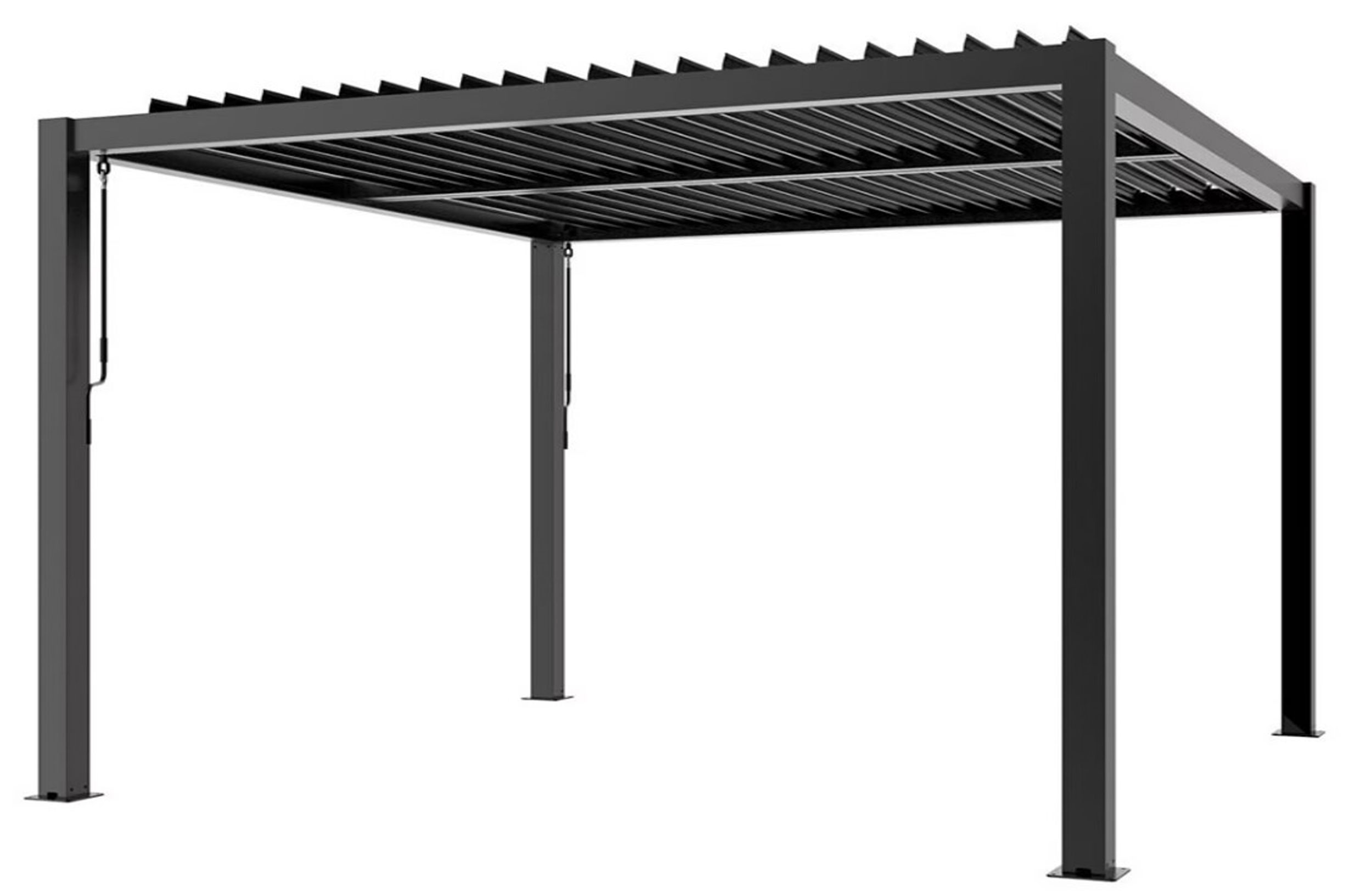 OUTDOOR Gartenpergola 3x4m Anthrazit image number 1