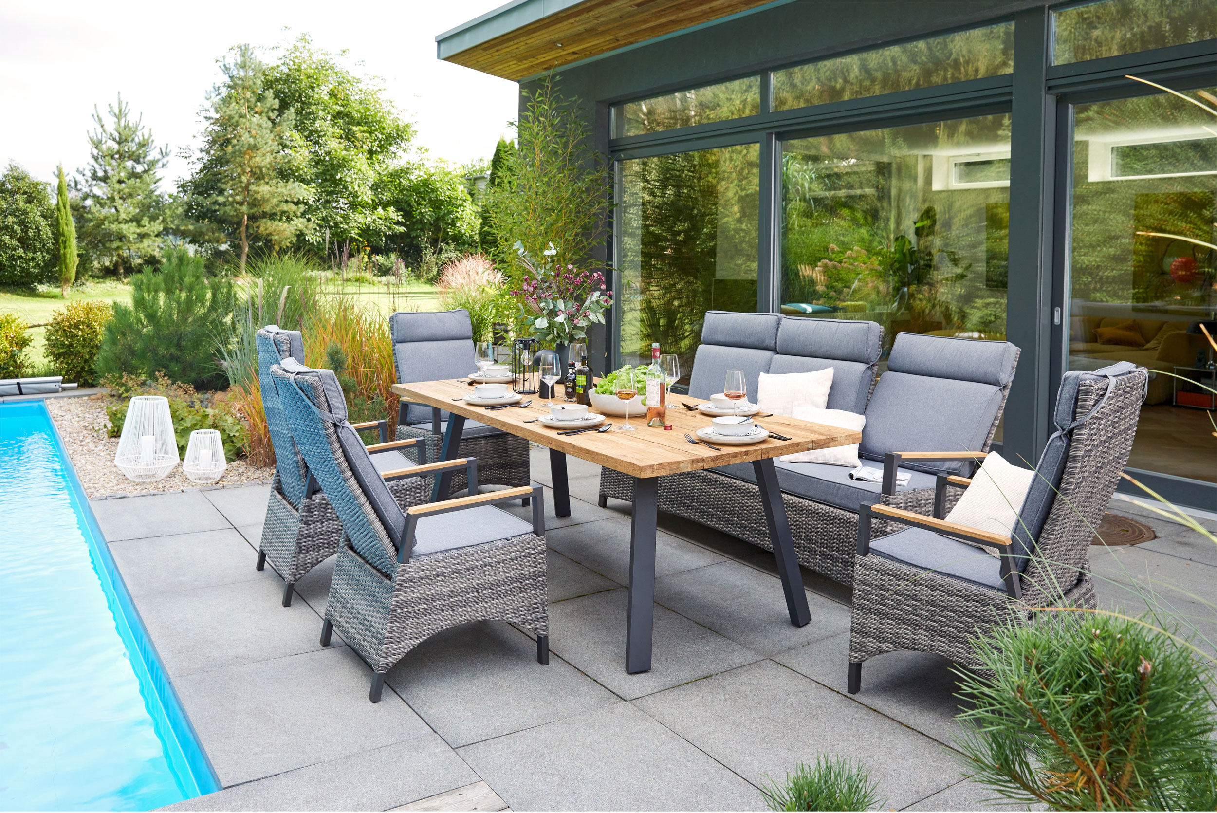 OUTDOOR Gartensessel R&uuml;ckenverstellung image number 2