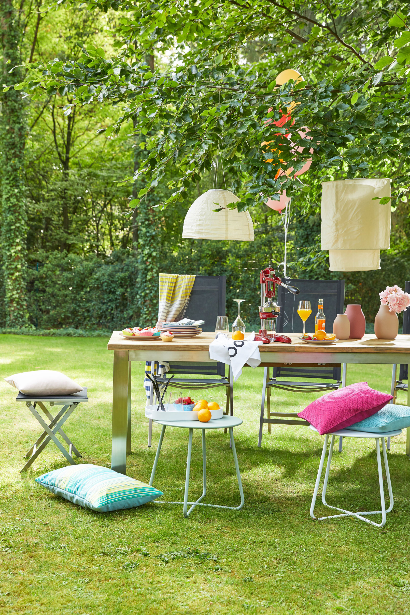 OUTDOOR Gartenhocker Edelstahl image number 5