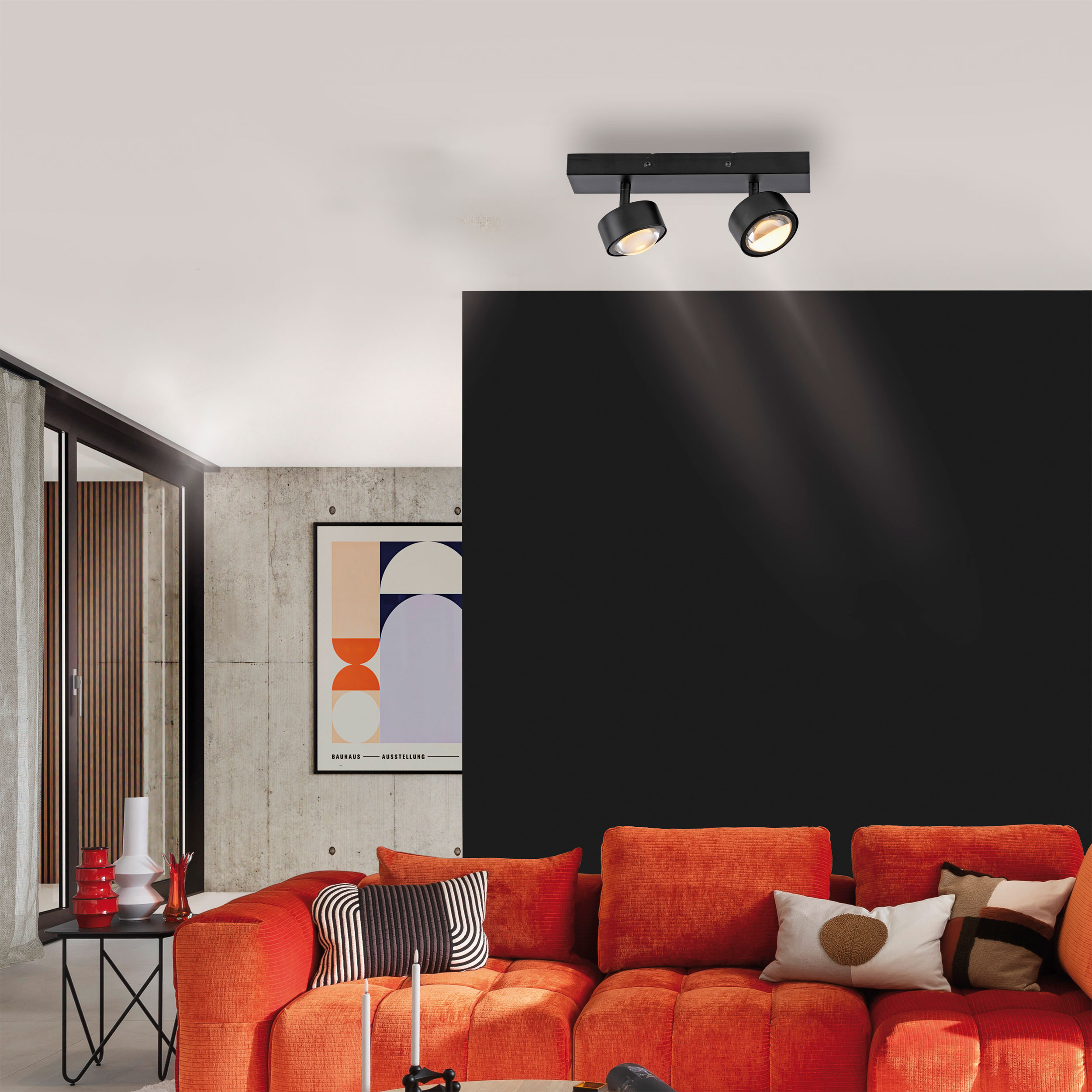 SCH&Ouml;NER WOHNEN LED-Deckenleuchte 2flg image number 5