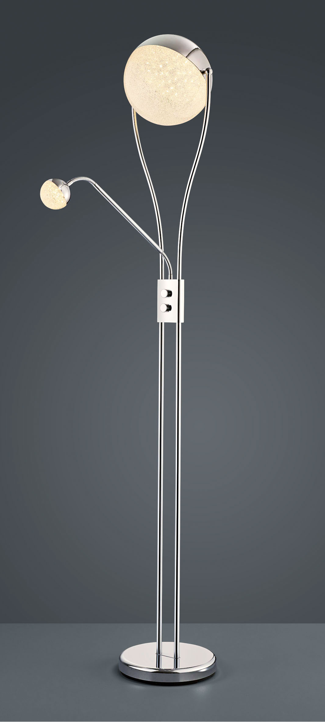 Trio Leuchten LED - Stehleuchte 2flg image number 2