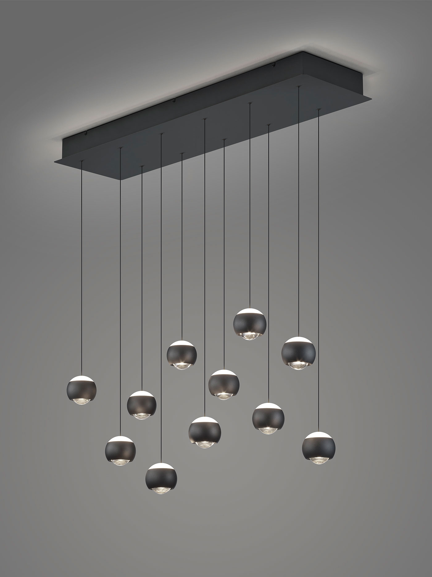 Musterring LED-Pendelleuchte 11flg image number 5