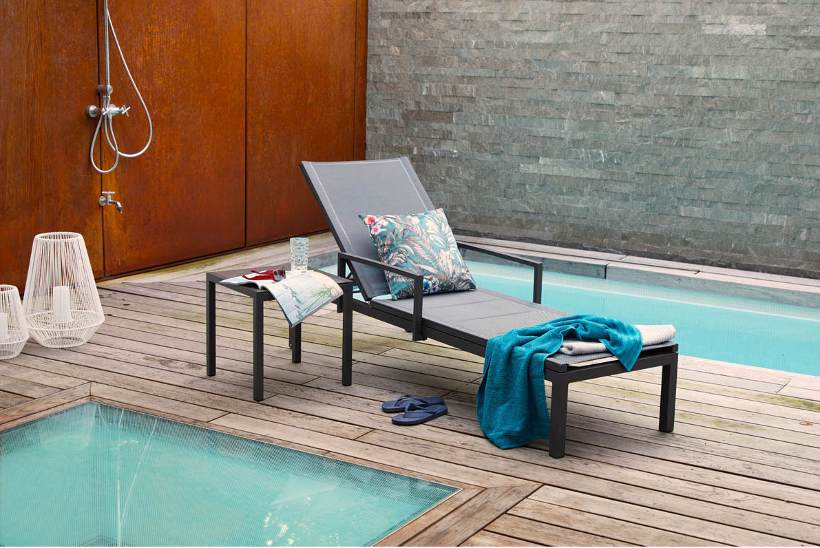 OUTDOOR Gartenliege/Sonnenliege Alu image number 4