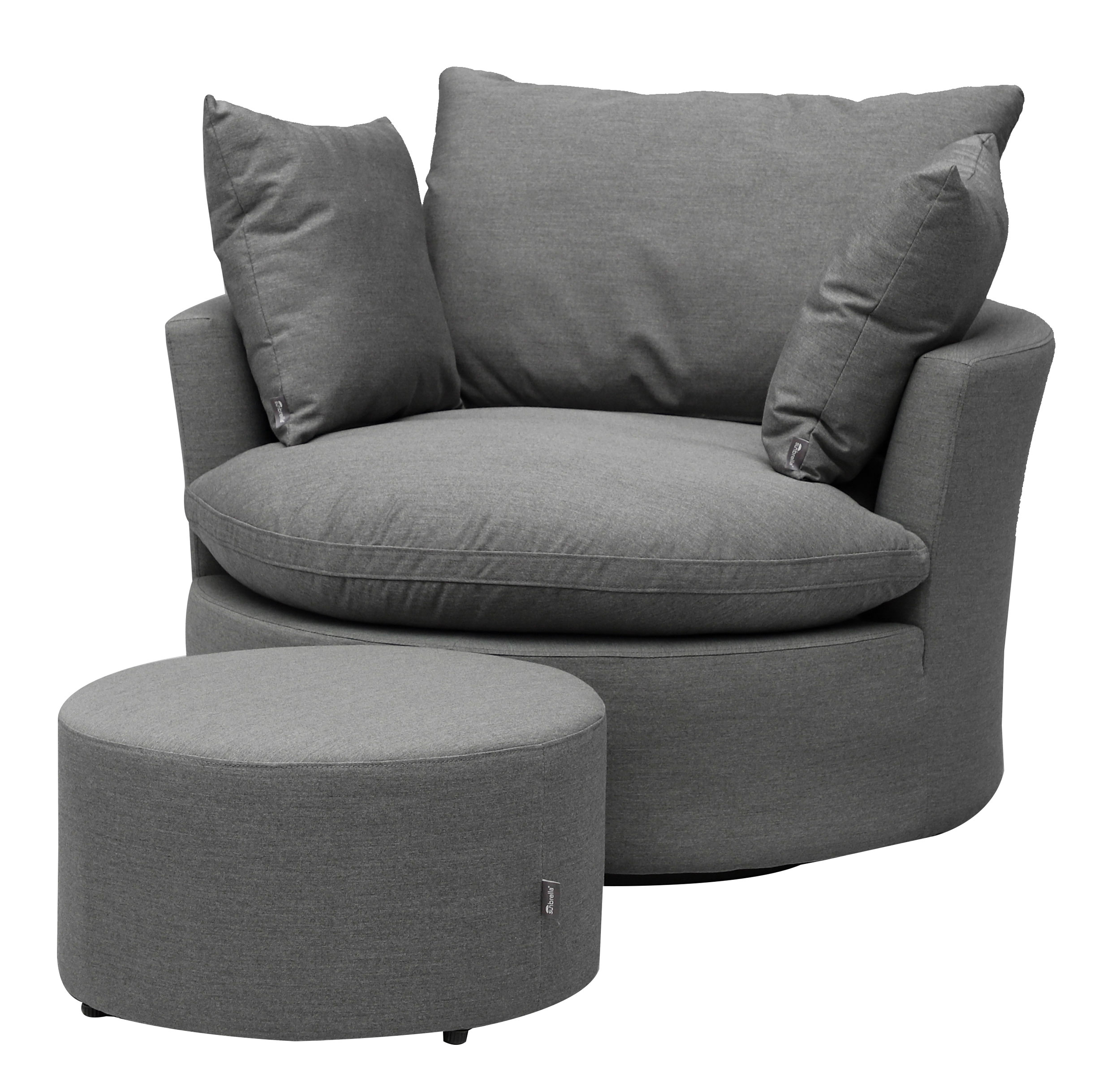 OUTDOOR Relaxsessel Sunbrella drehbar image number 5