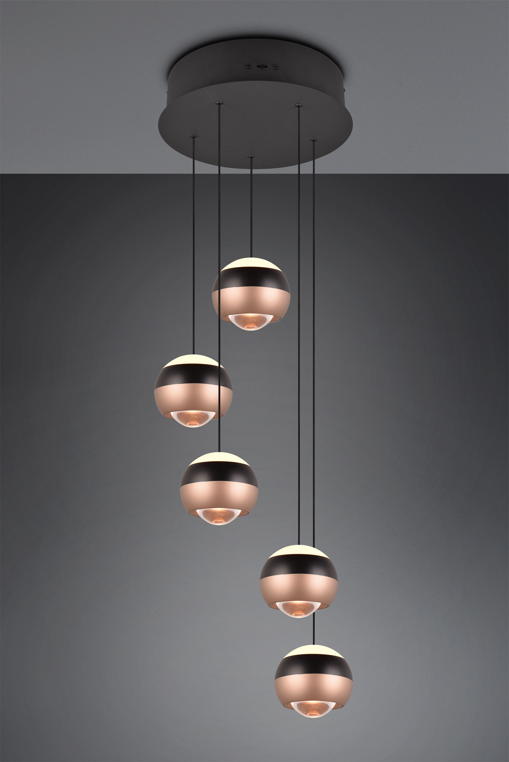 Trio Leuchten LED-Pendelleuchte 5flg image number 4