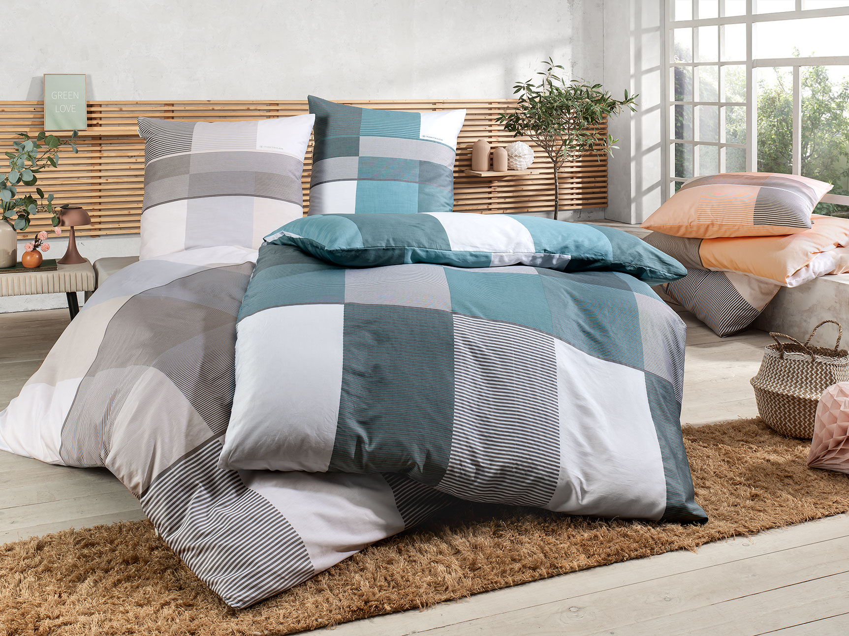 TOM TAILOR Satin-Bettw&auml;sche image number 2