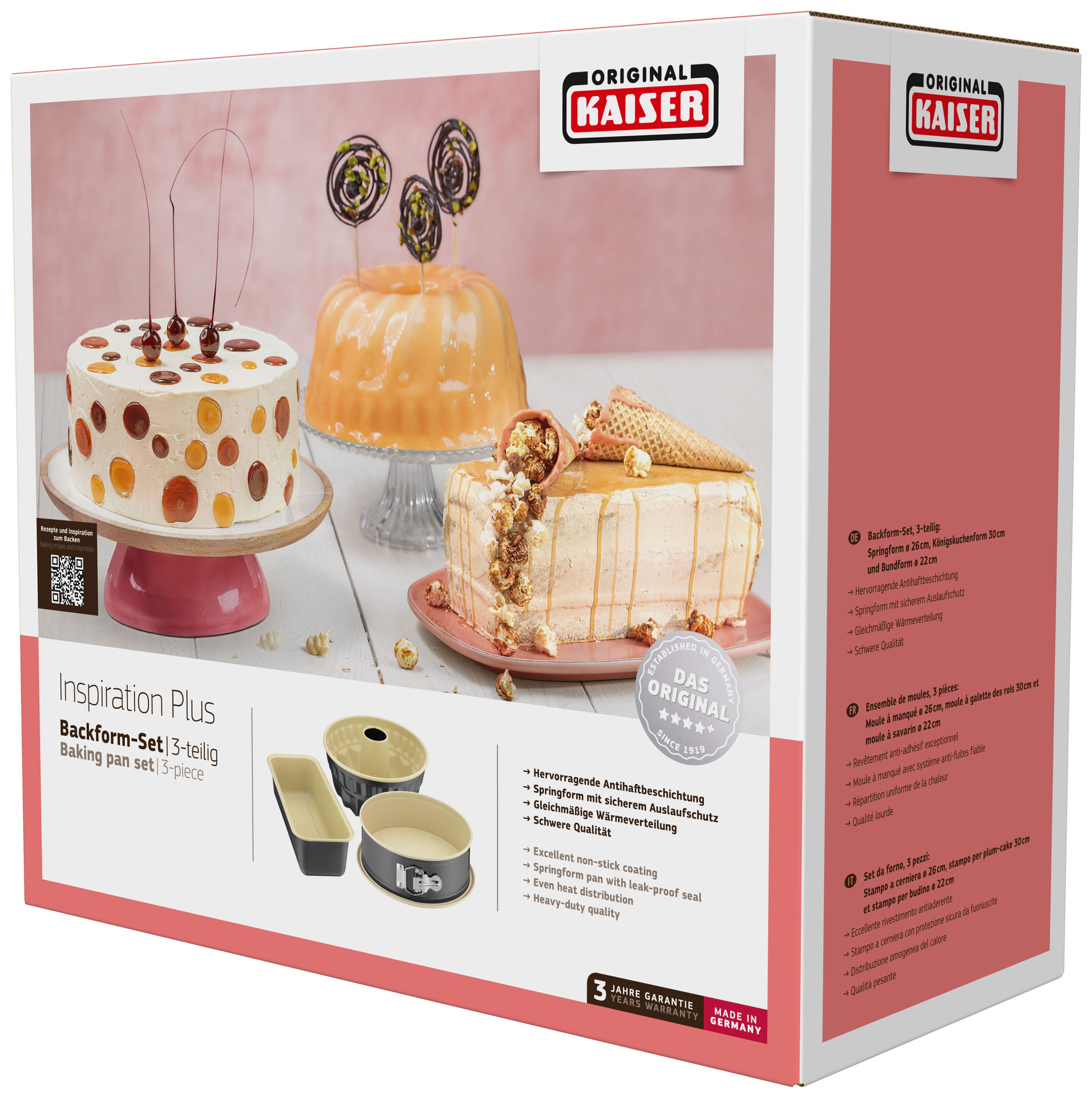 Kaiser Backset 3tlg. image number 1