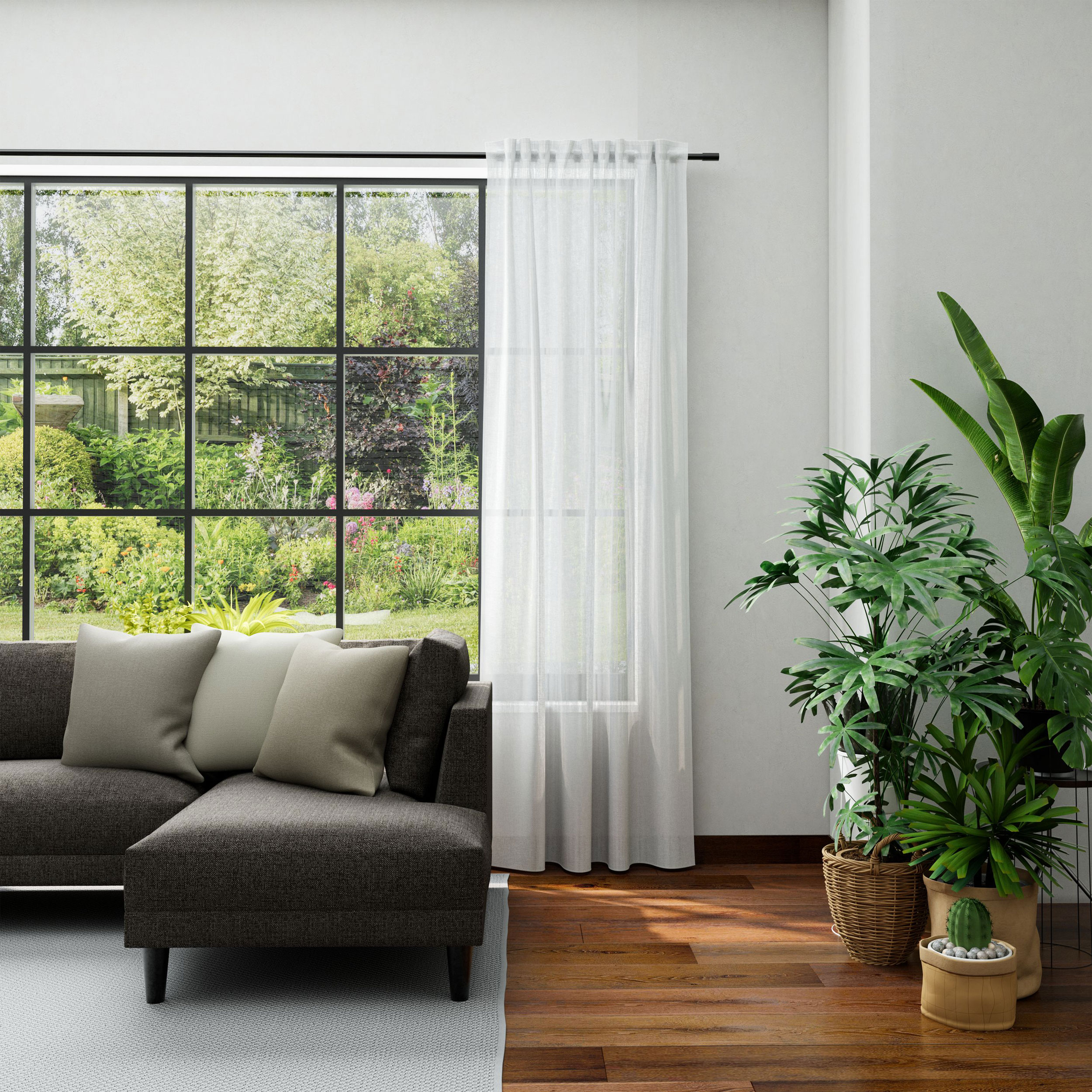 Neutex Home Deco Vorhang m. Multifunktionsband image number 3