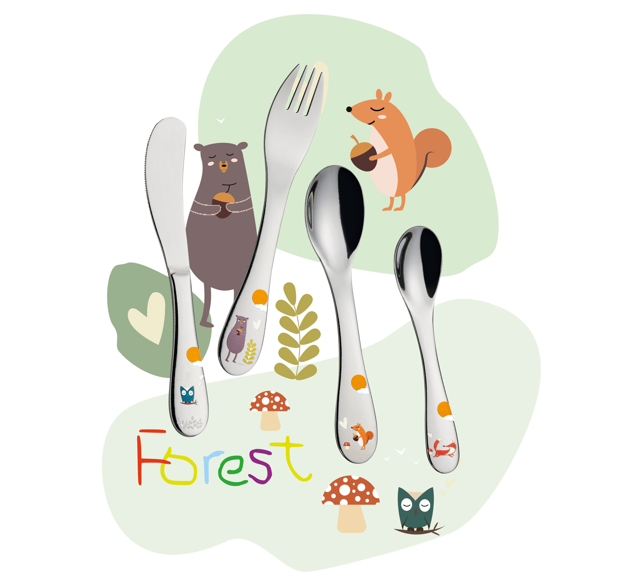 Cilio Kinderbesteck 4tlg. image number 3