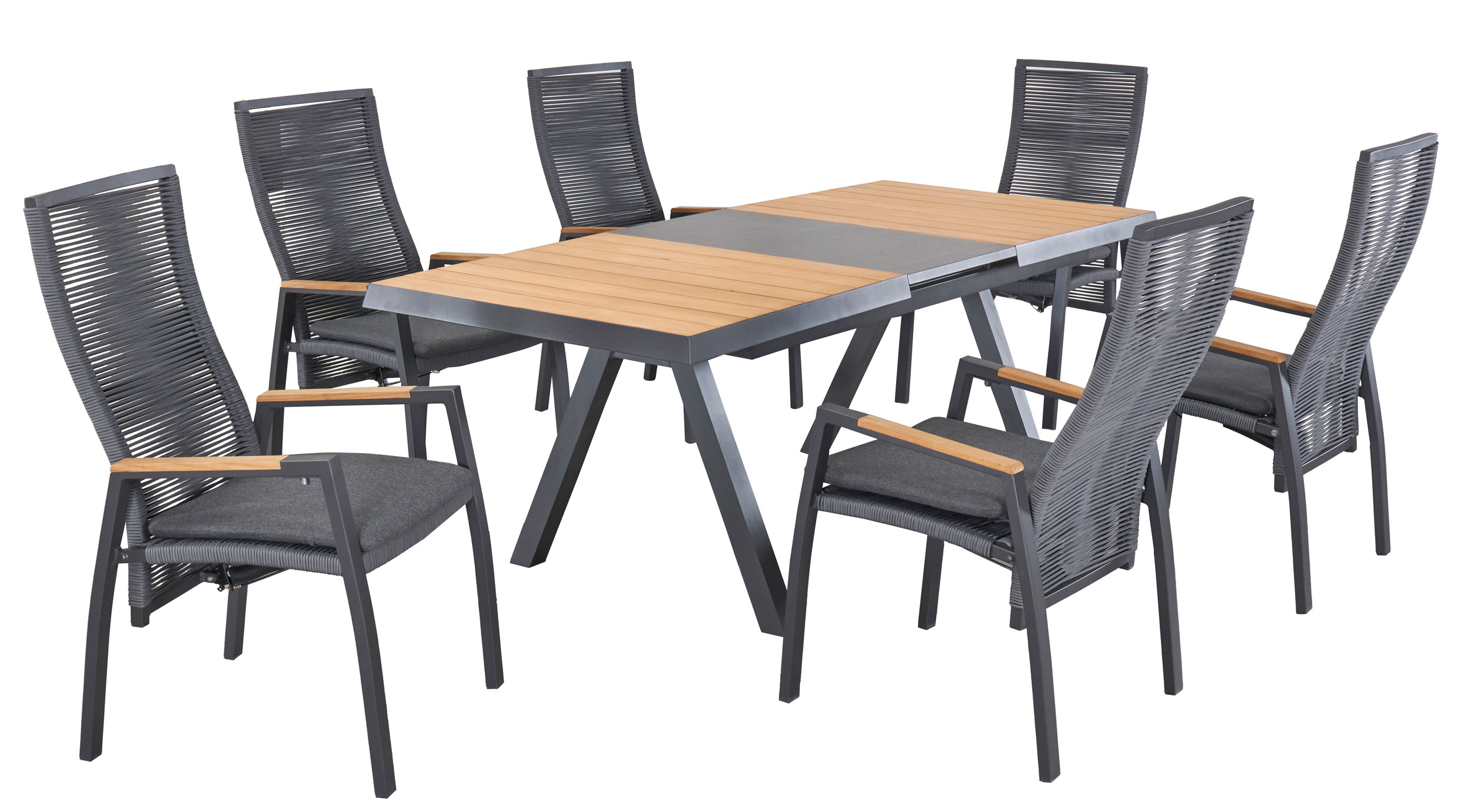 OUTDOOR Gartensessel R&uuml;cken verstellb. image number 3