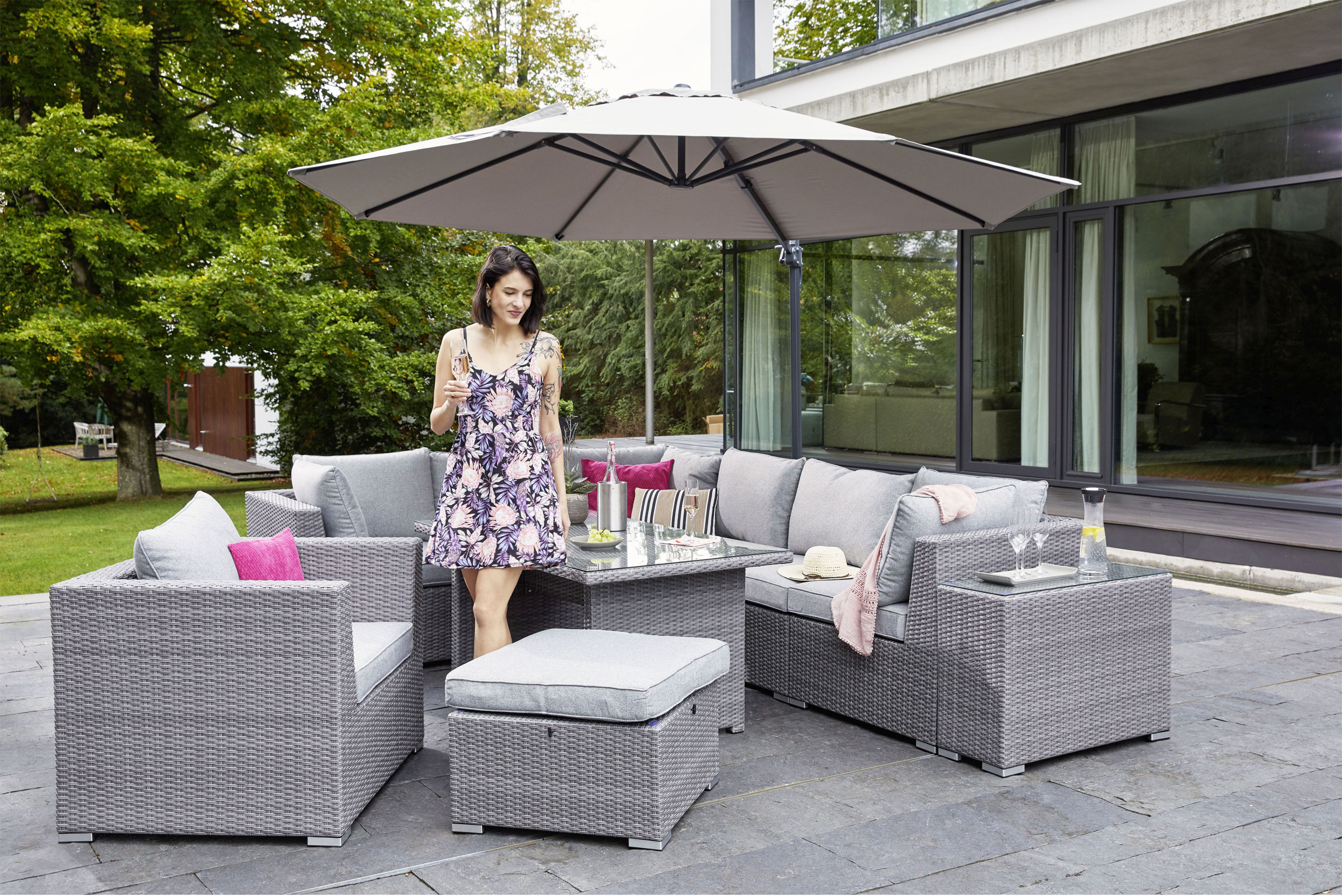 OUTDOOR Gartenlounge Mittelelement image number 4