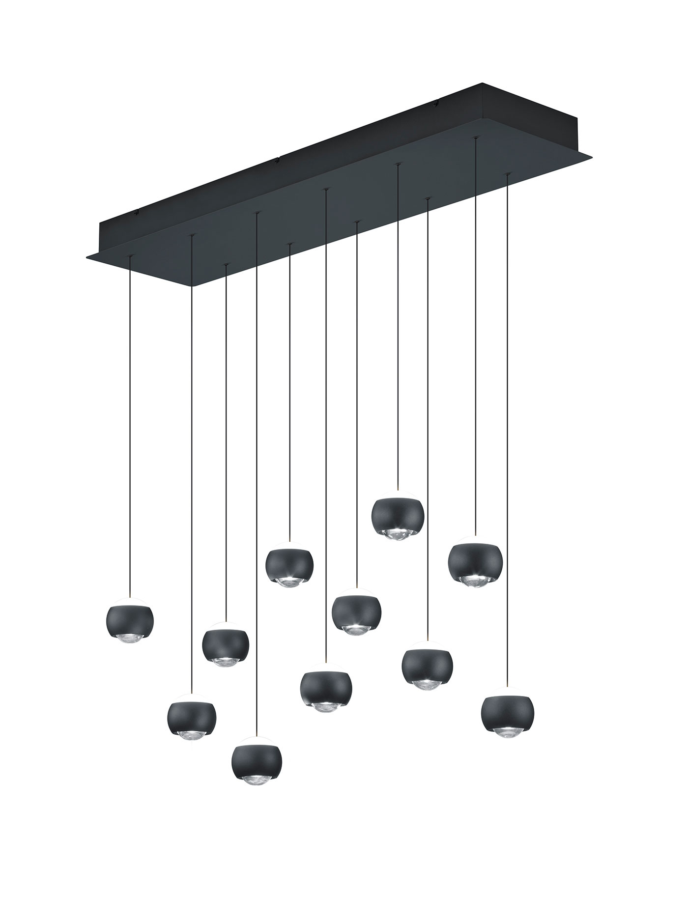 Musterring LED-Pendelleuchte 11flg image number 2