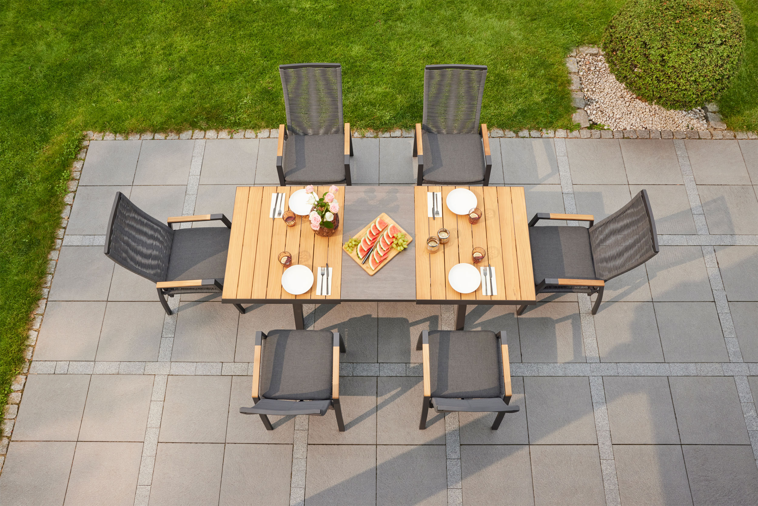 OUTDOOR Gartensessel R&uuml;cken verstellb. image number 2