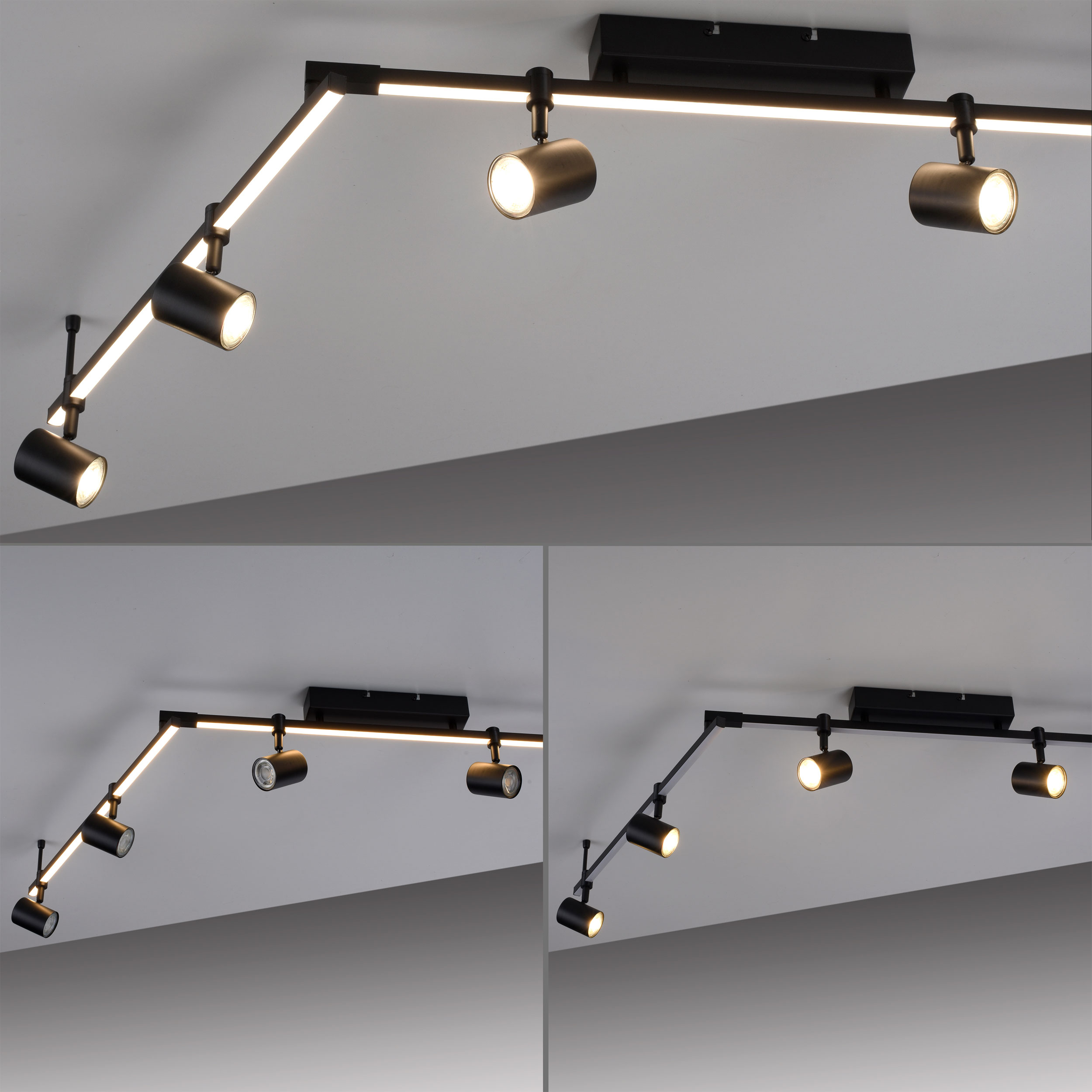 Paul Neuhaus LED-Deckenleuchte 6flg image number 4