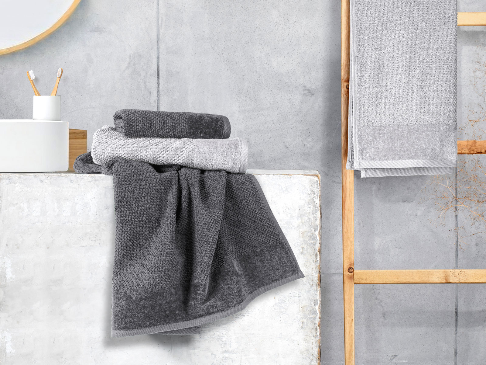 Inspiration Home Frottierset 4er Pack image number 2