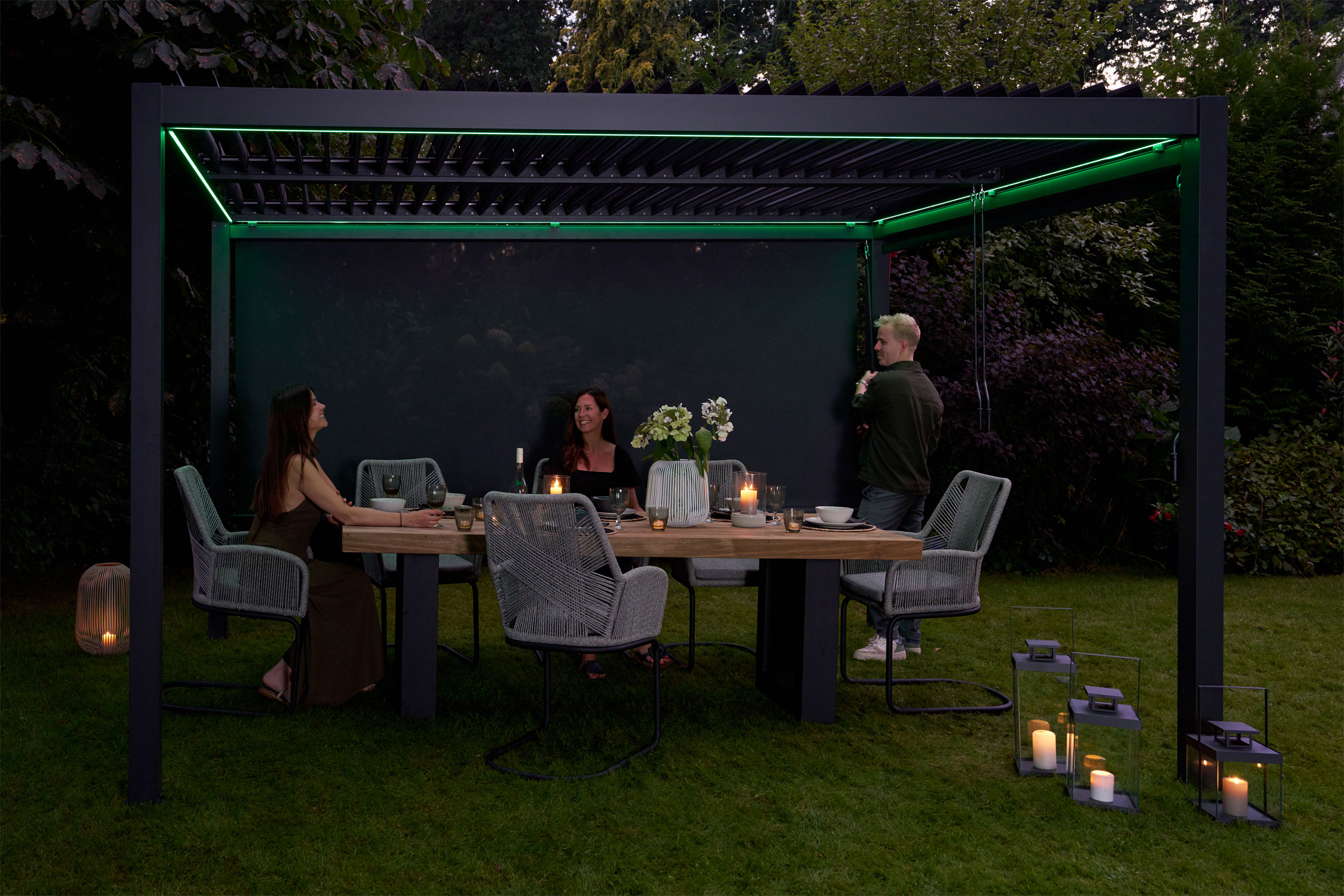 OUTDOOR LED-Beleuchtung Gartenpavillon image number 6