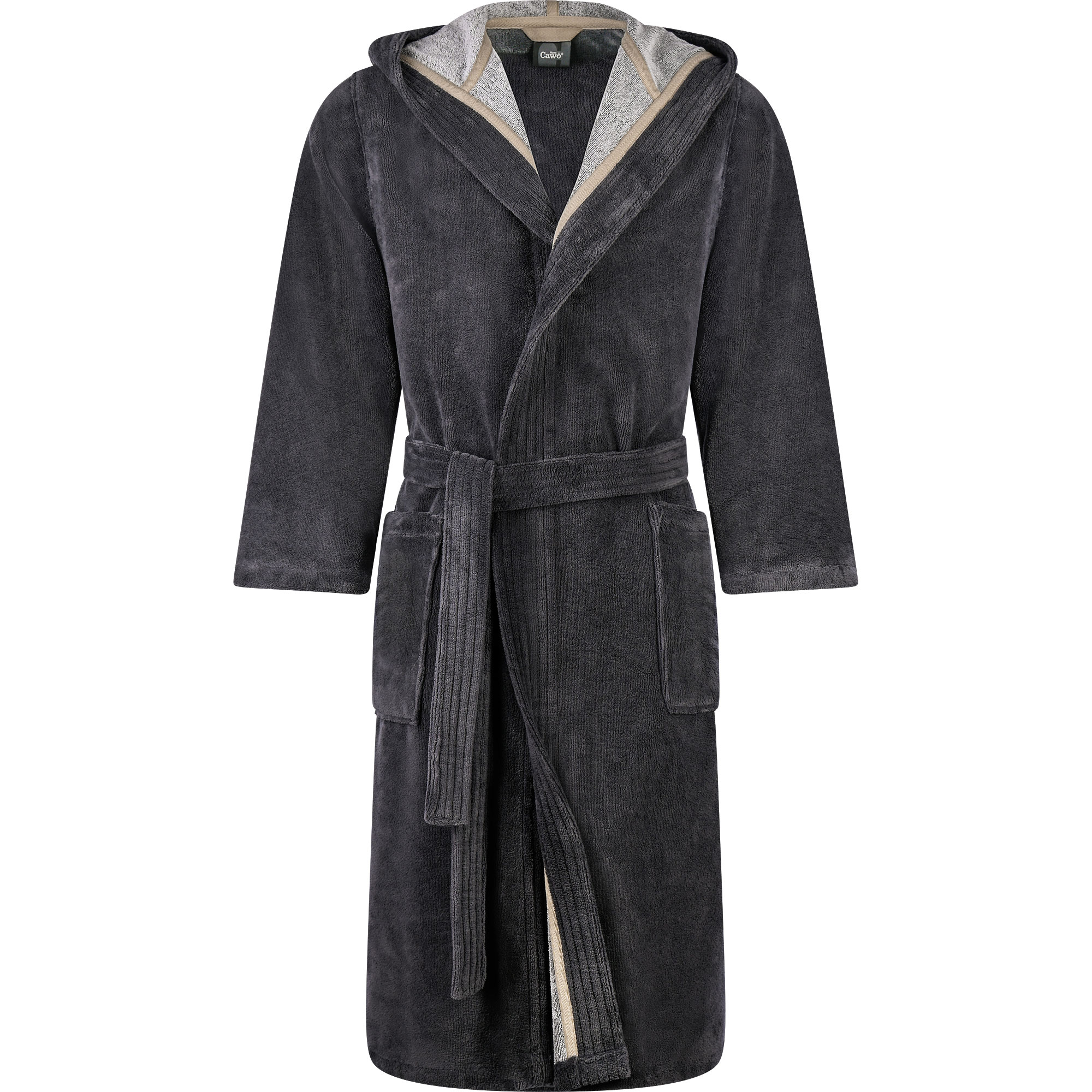 Caw&ouml; Home Herren-Bademantel image number 1