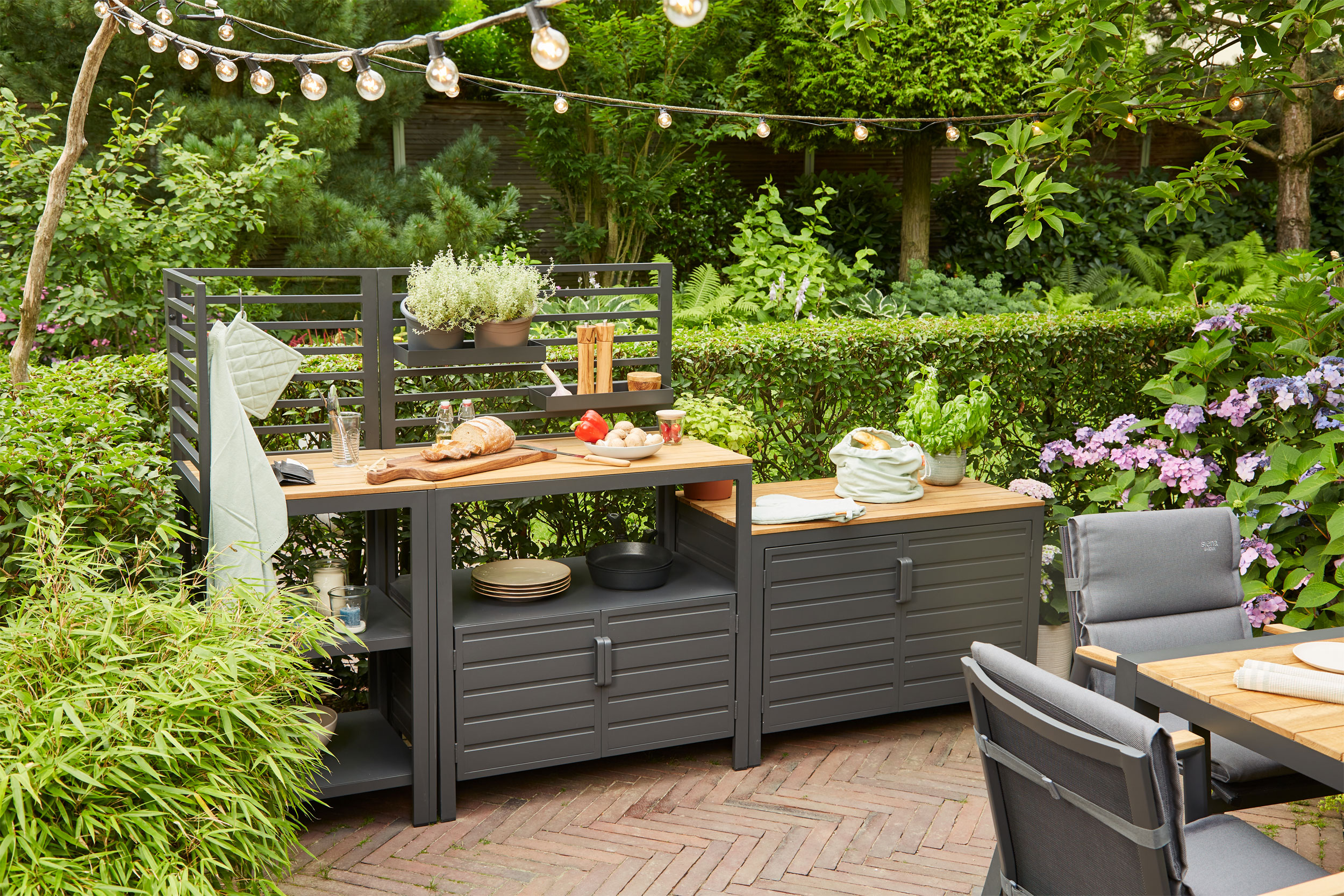 SIENA GARDEN Outdoork&uuml;che Mittelt. niedrig image number 2
