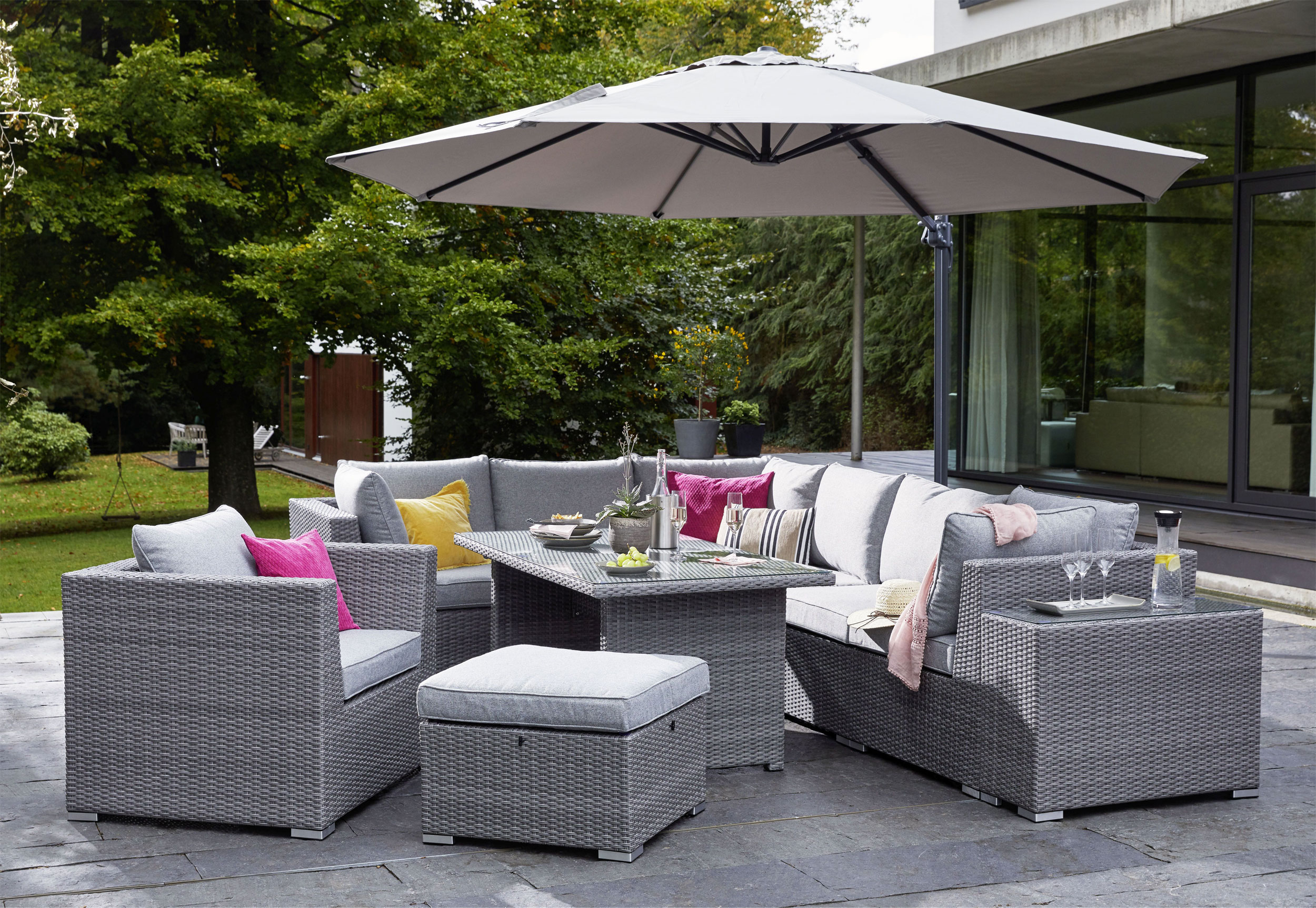 OUTDOOR Gartenlounge Eckelement image number 8