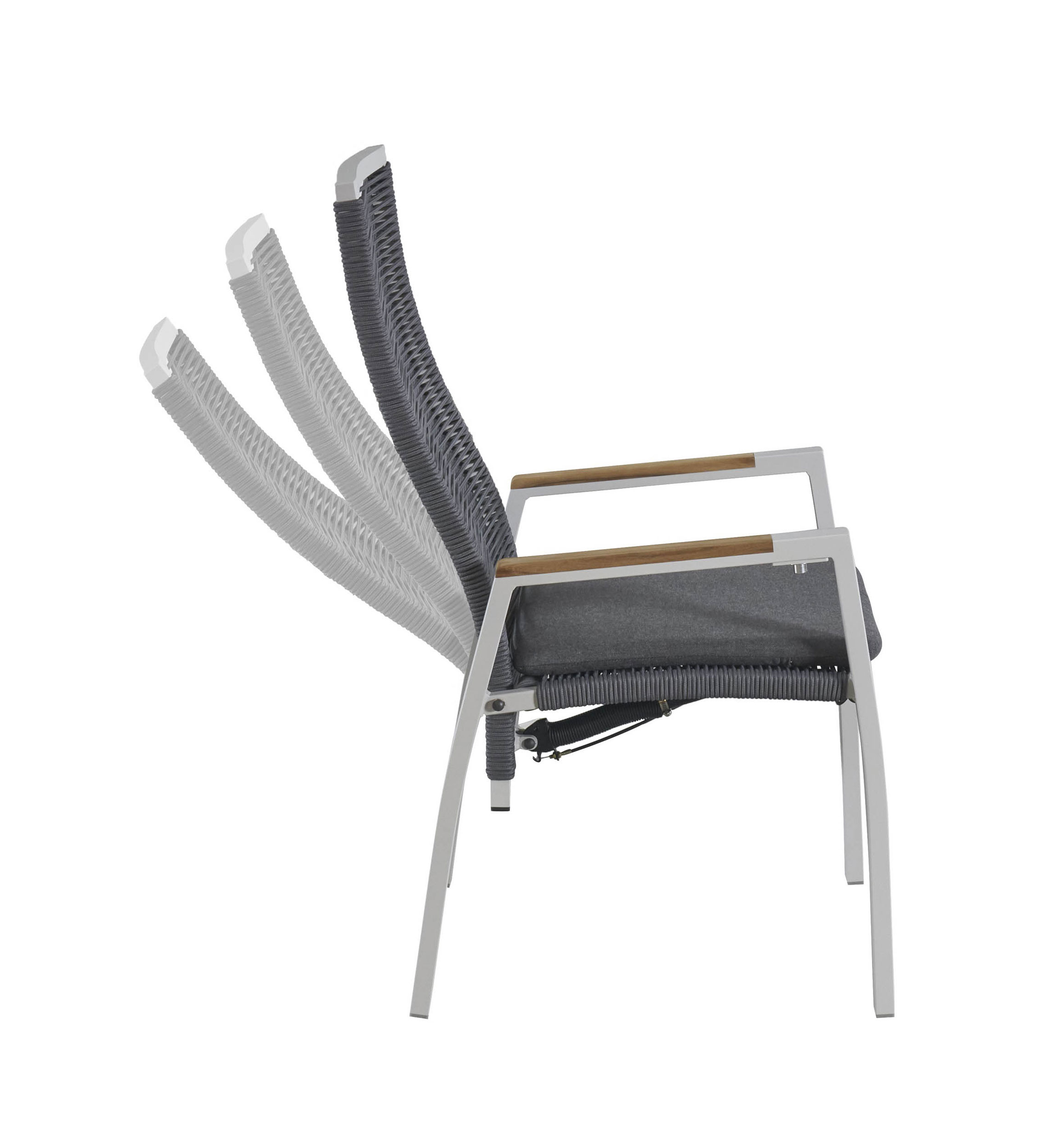 OUTDOOR Gartensessel R&uuml;cken verstellb. image number 9