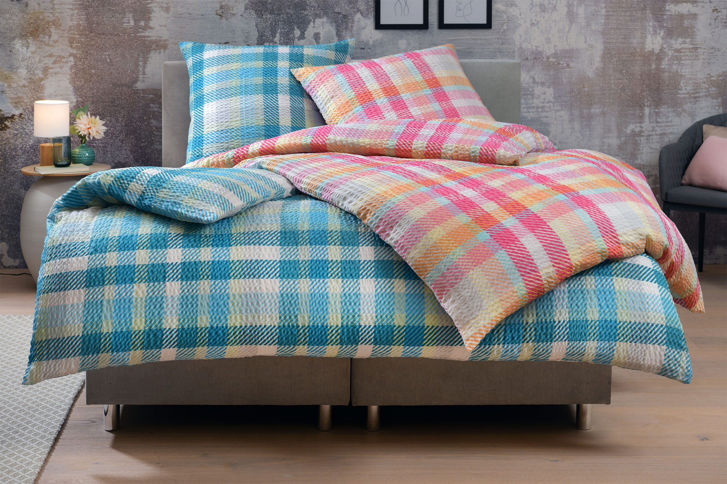 casa NOVA Seersuck.-Bettw&auml;sche image number 2