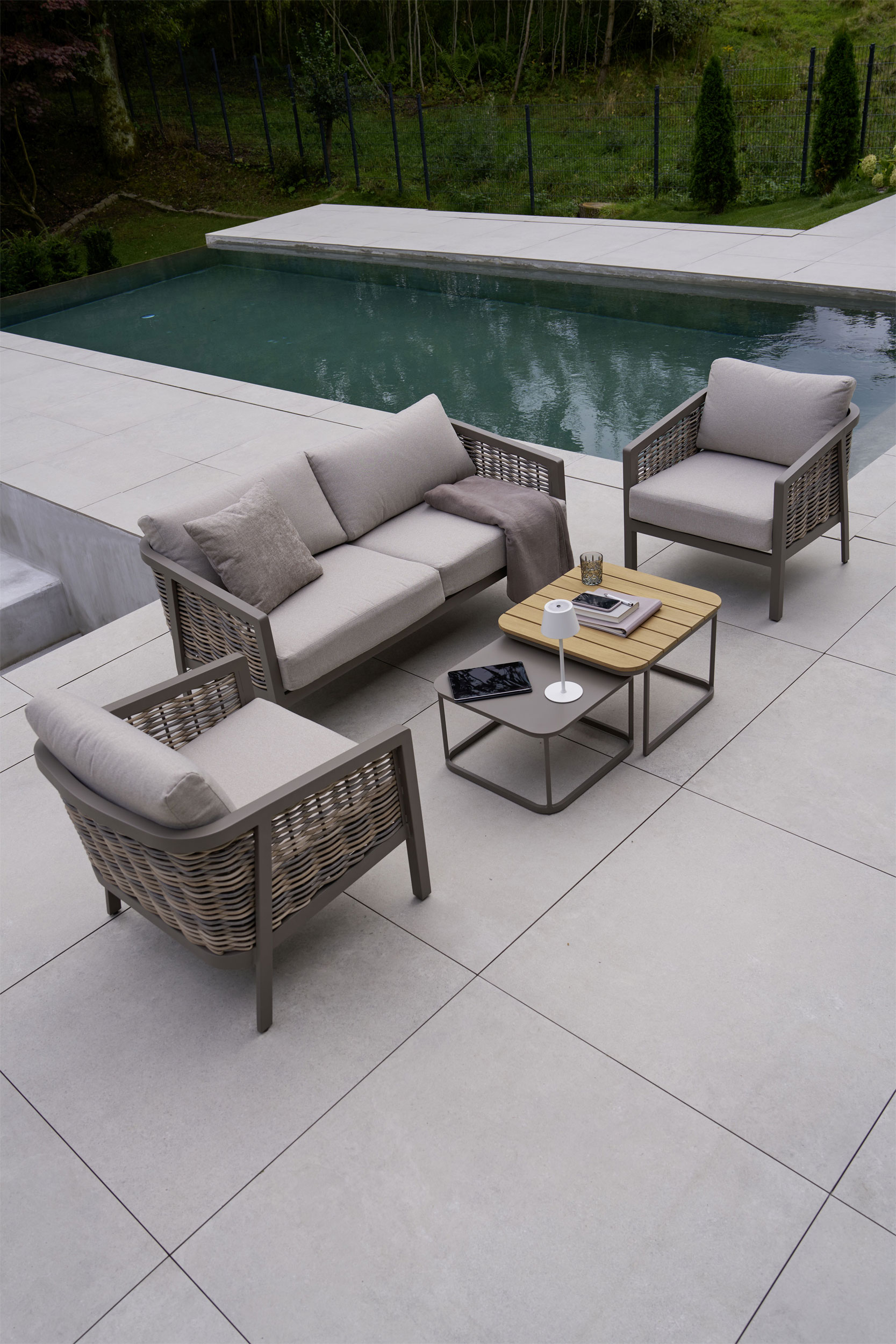 OUTDOOR Gartensofa-Set 5 tlg. image number 5