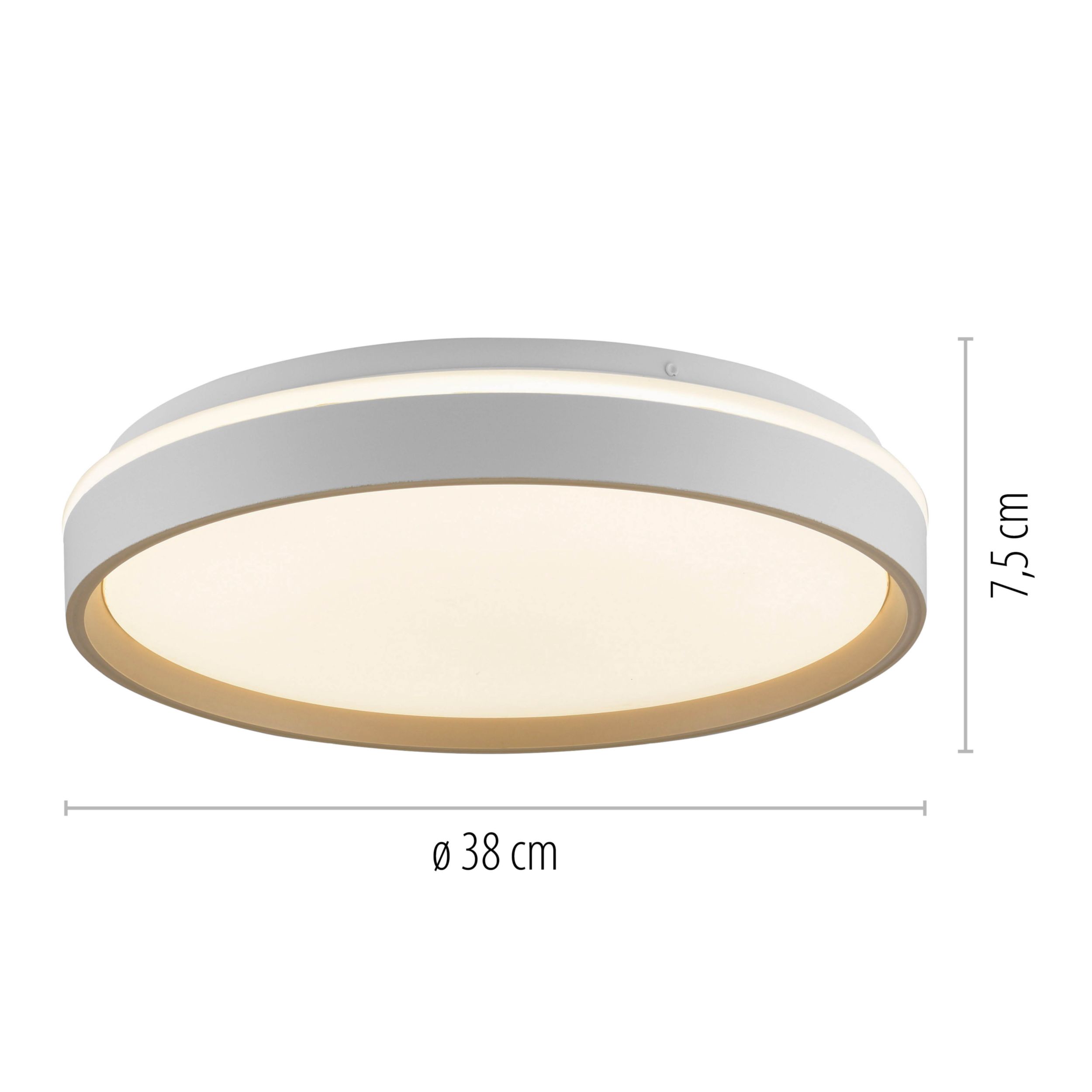JUST LIGHT LED-Deckenleuchte 1flg image number 5
