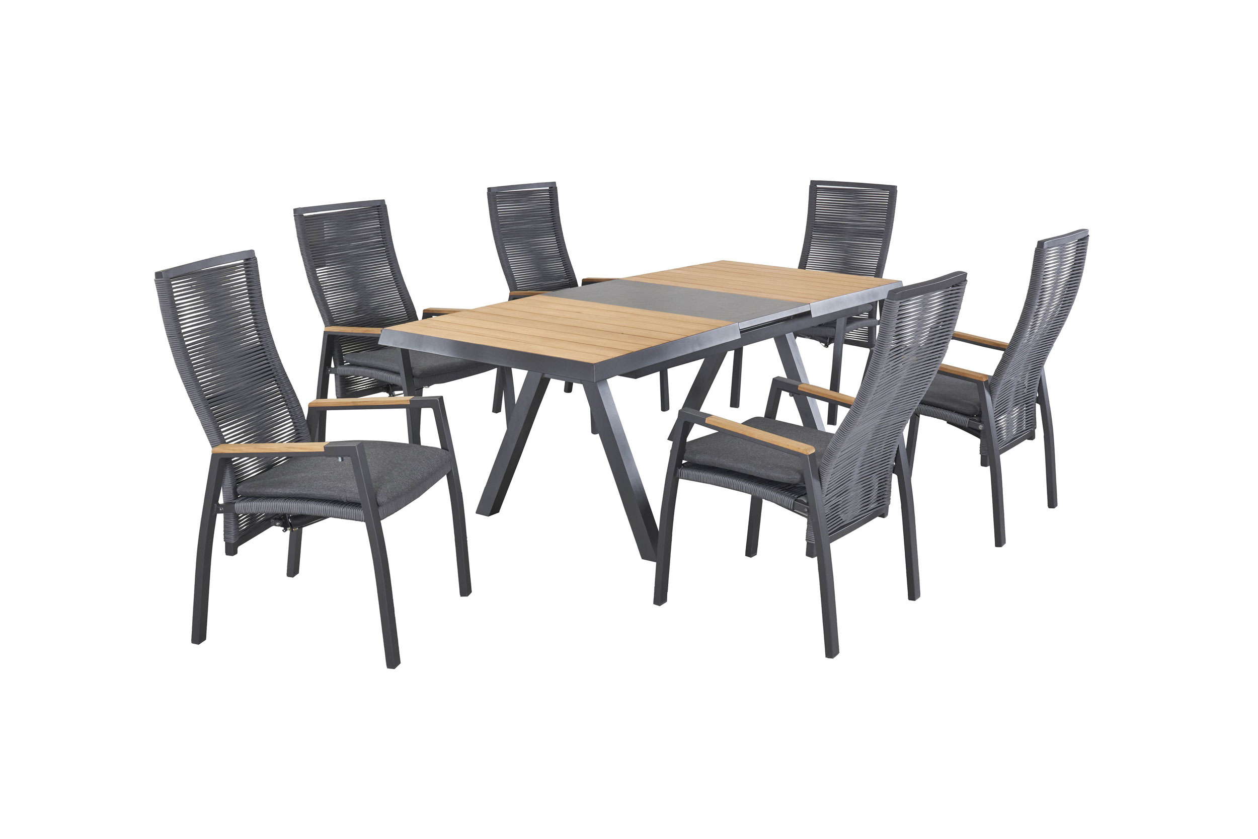 OUTDOOR Ausziehtisch Keramik/Teak image number 8