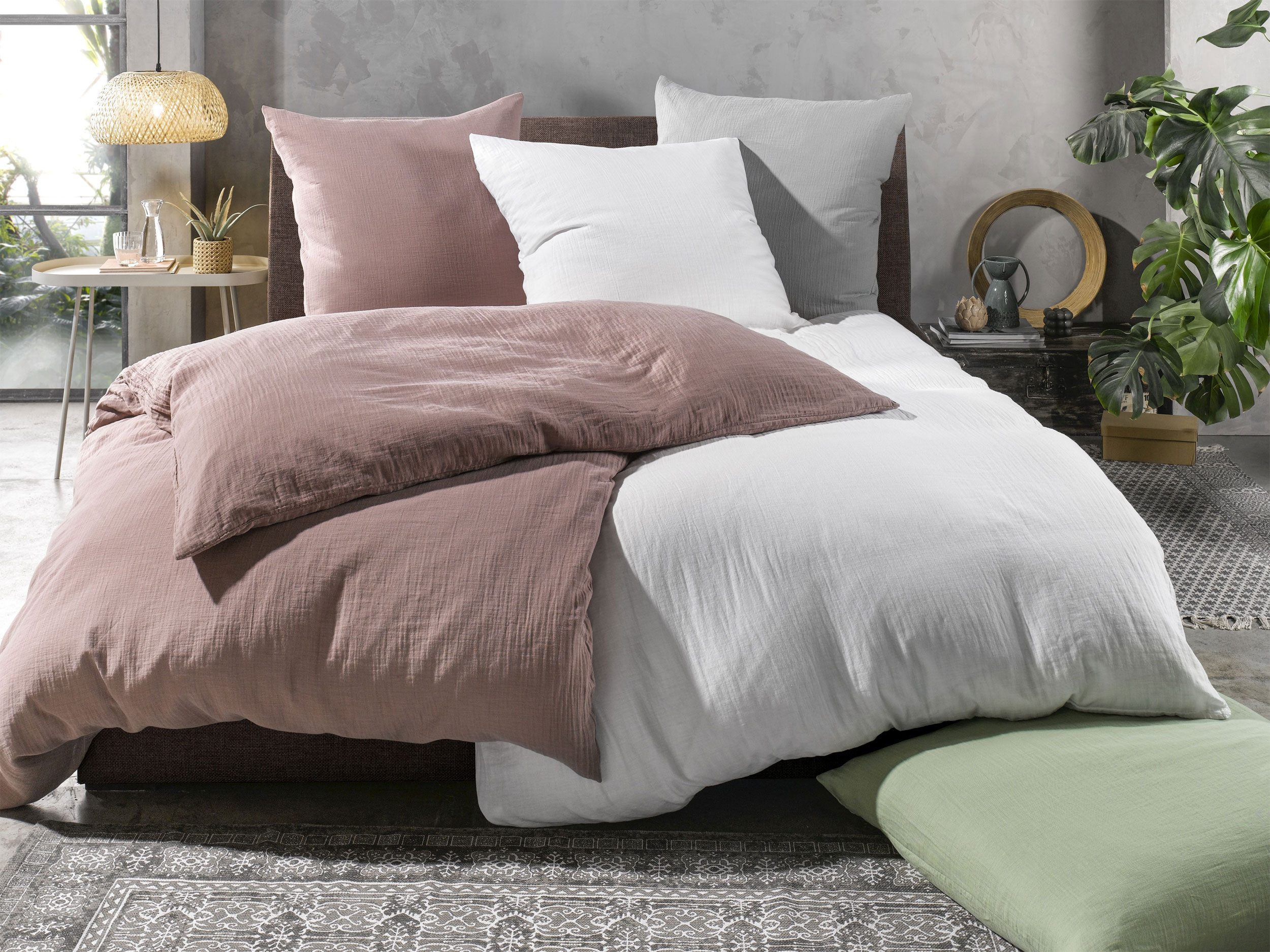 casa NOVA Musselin Bettw&auml;sche image number 2