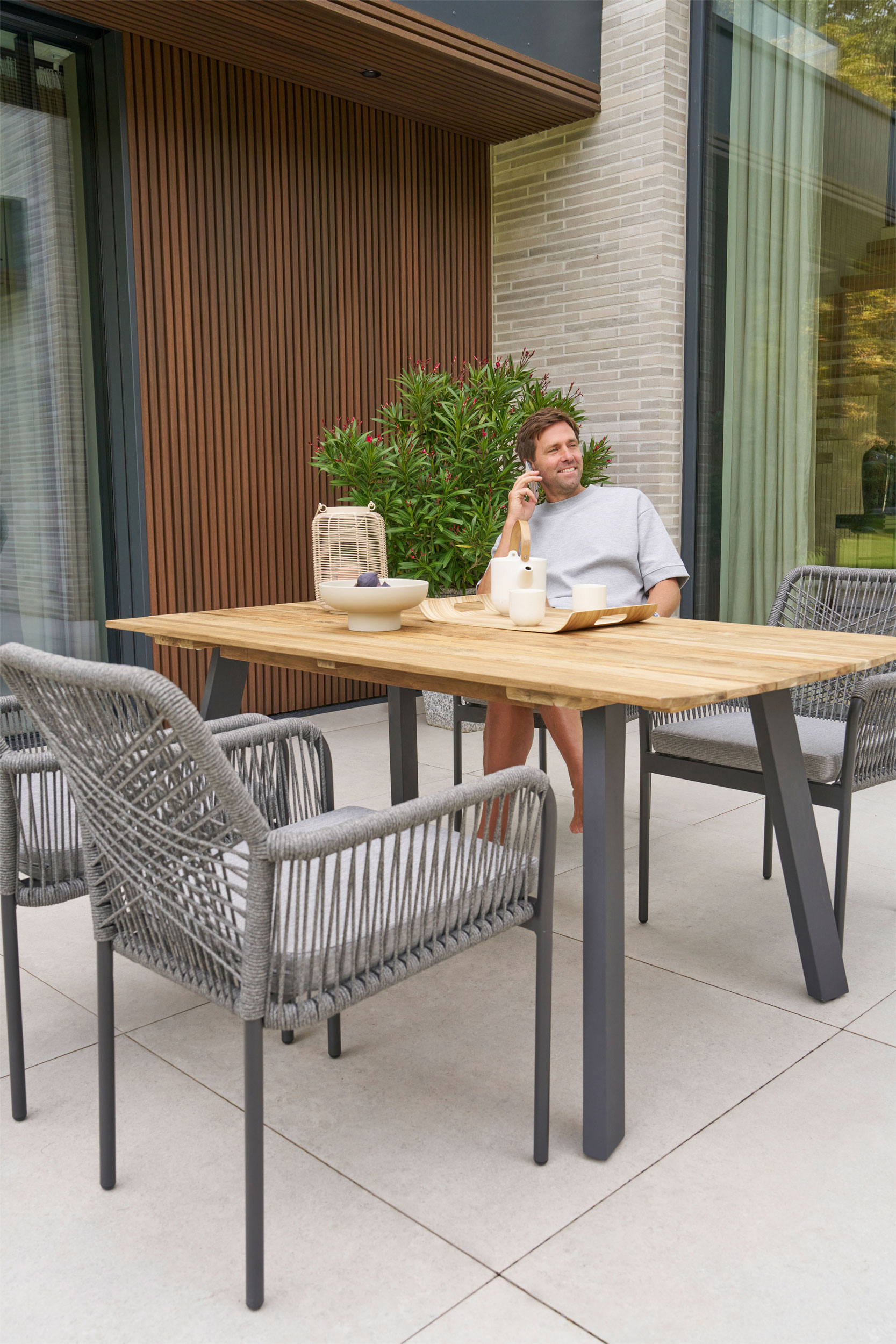 OUTDOOR Gartentisch Teak image number 5