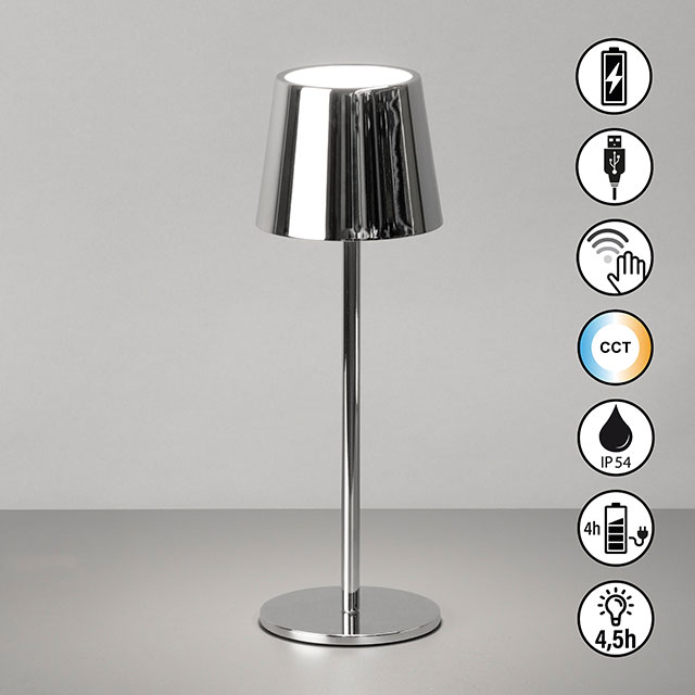 FH Lighting LED-Akku-Tischleuchte 1flg image number 2