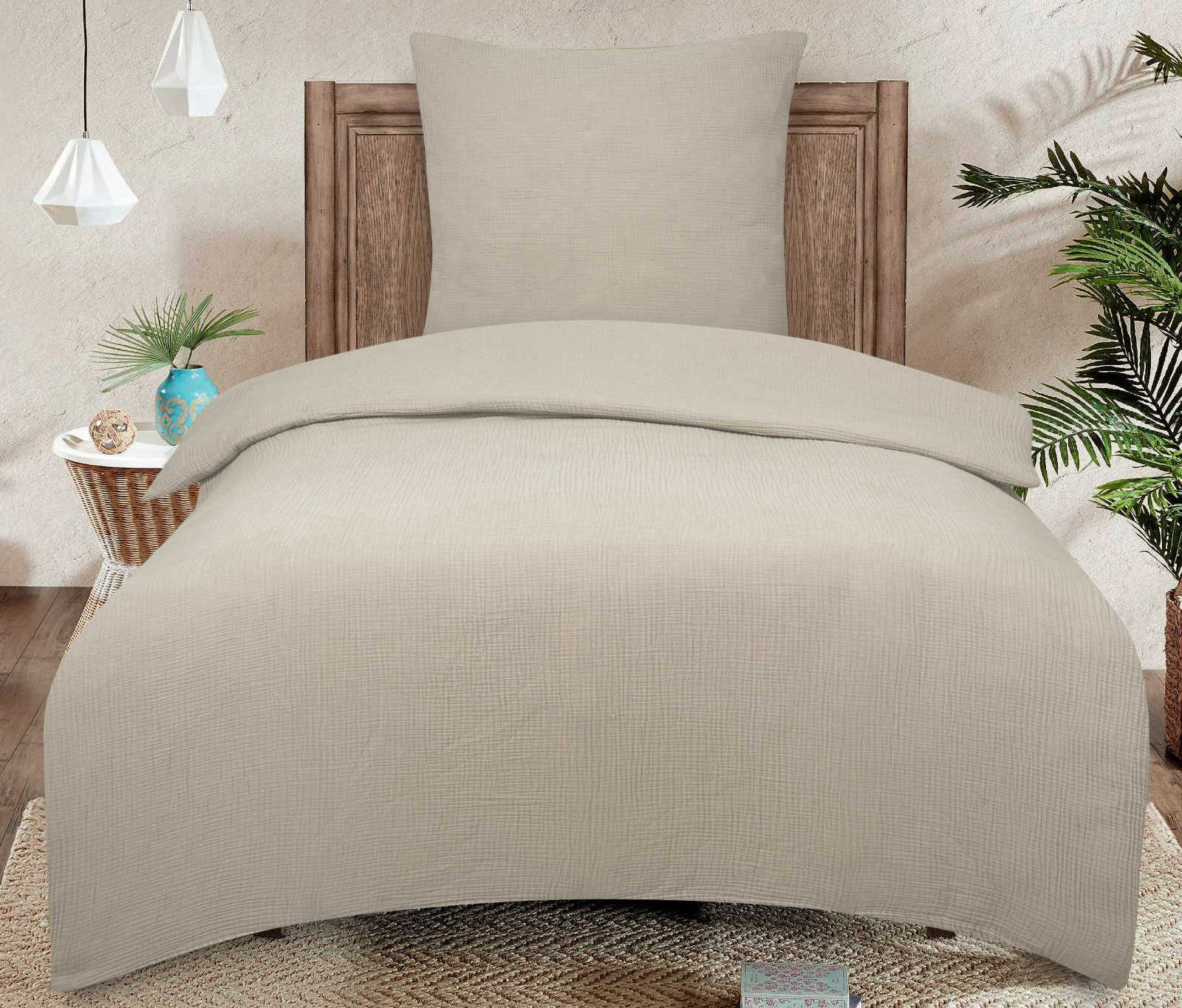 Inter Tropic Musselin Bettw&auml;sche image number 2