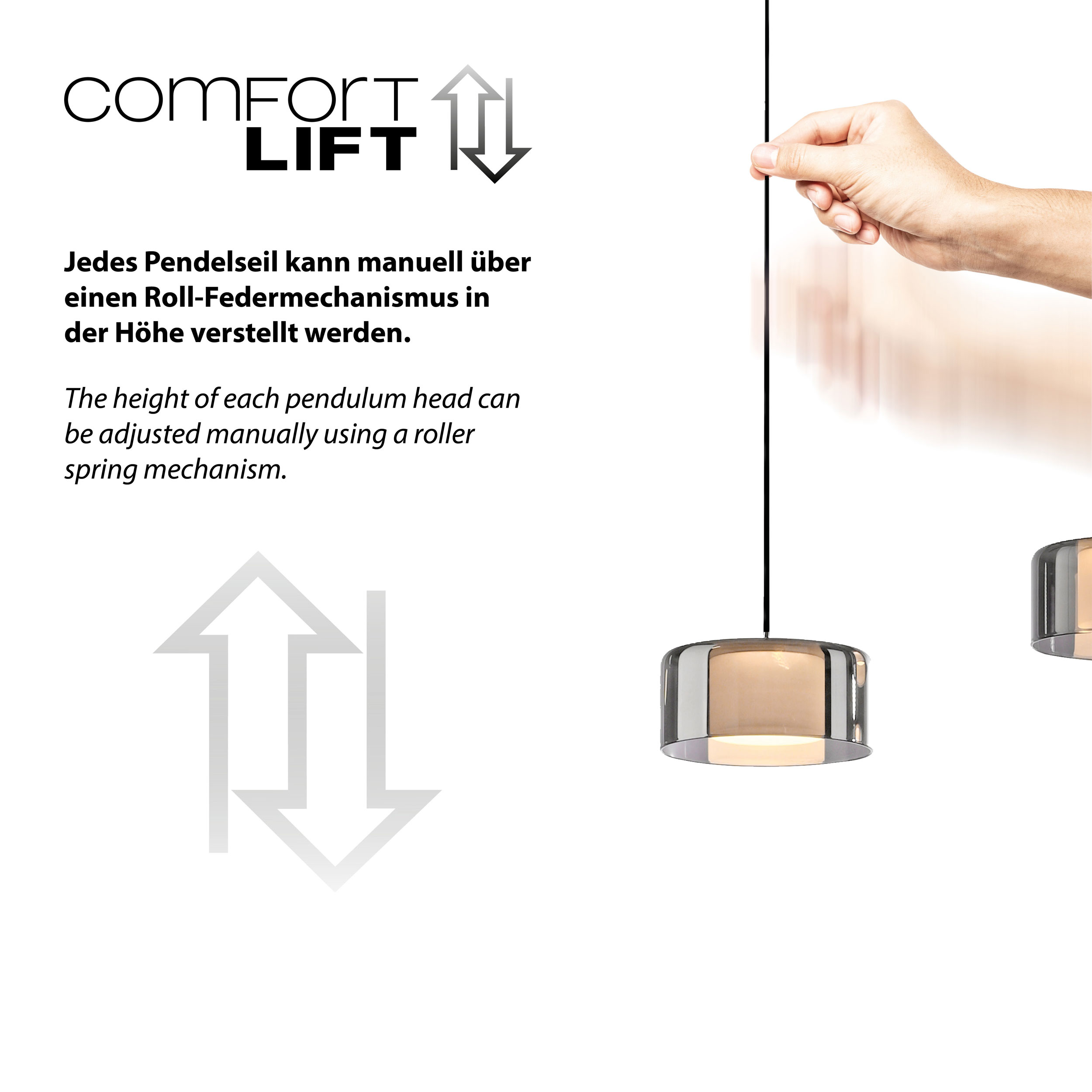 Paul Neuhaus LED-Pendelleuchte 3flg image number 6