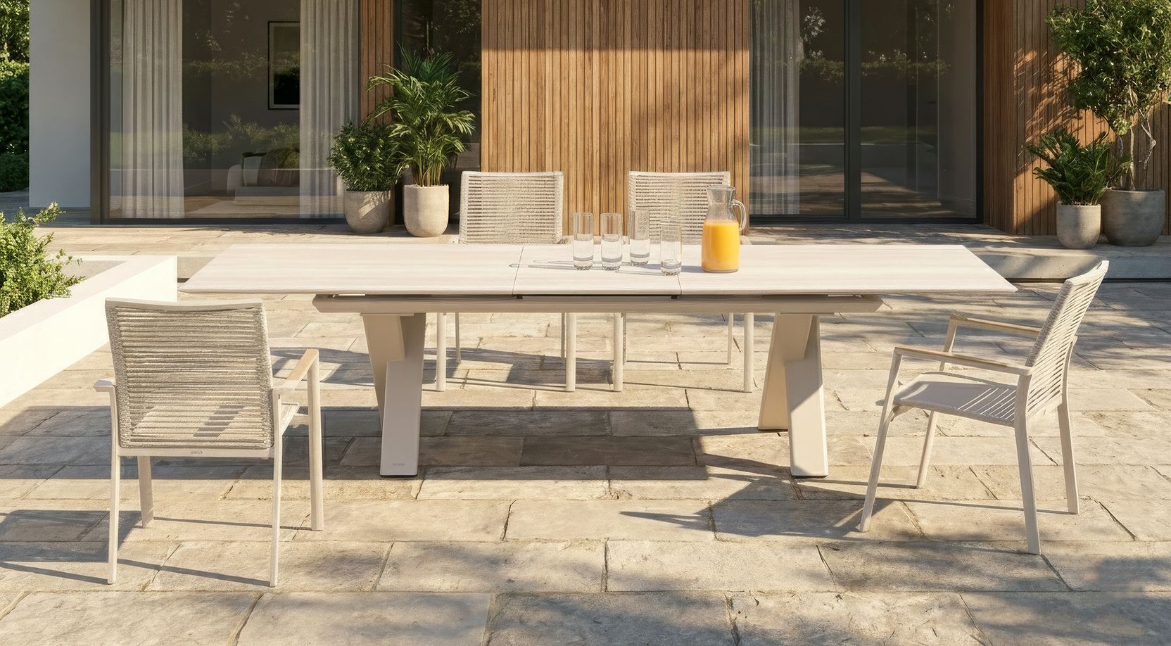 ZEBRA Garten Ausziehtisch image number 5